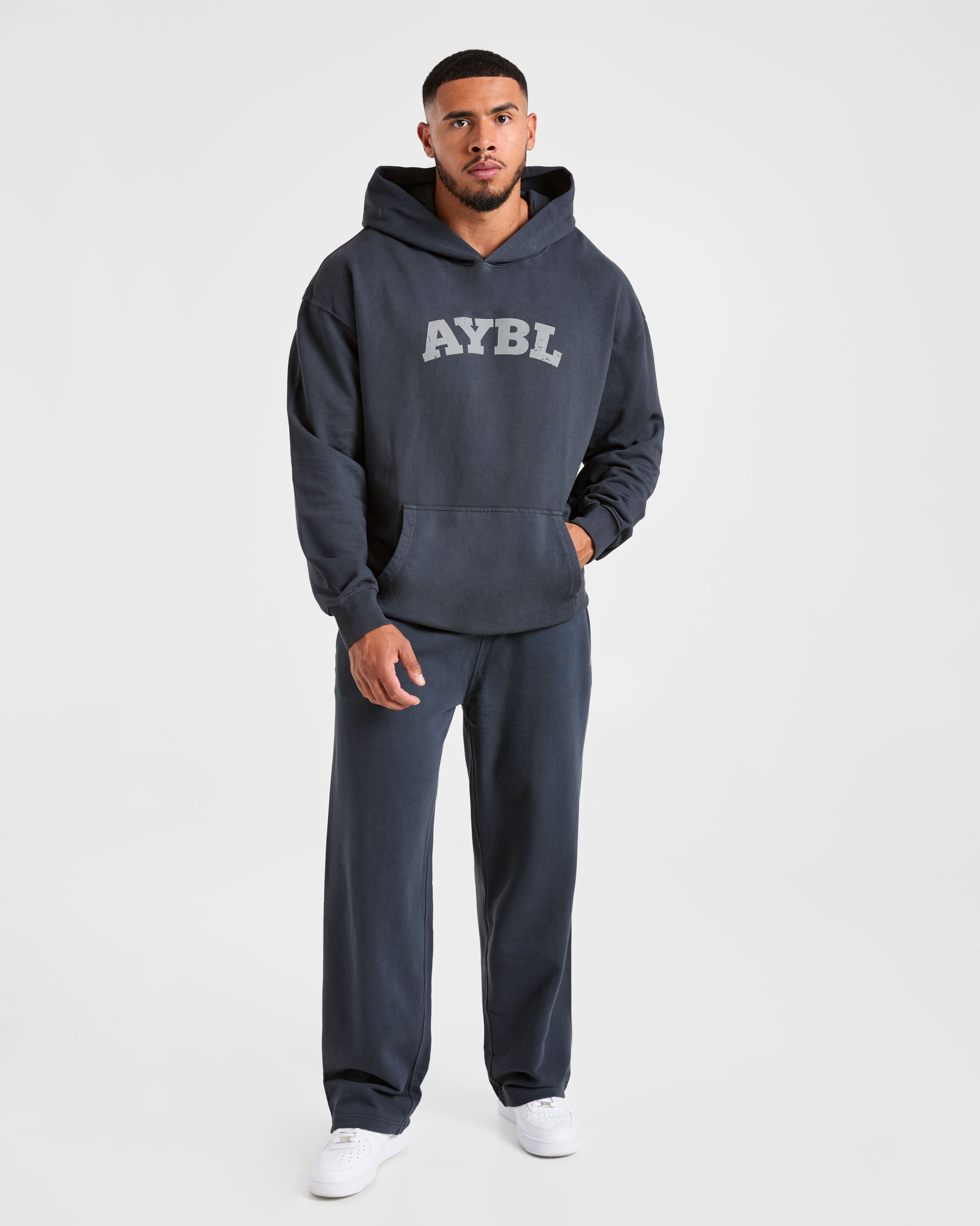 Elite Straight Leg Joggers - Heavy Blau