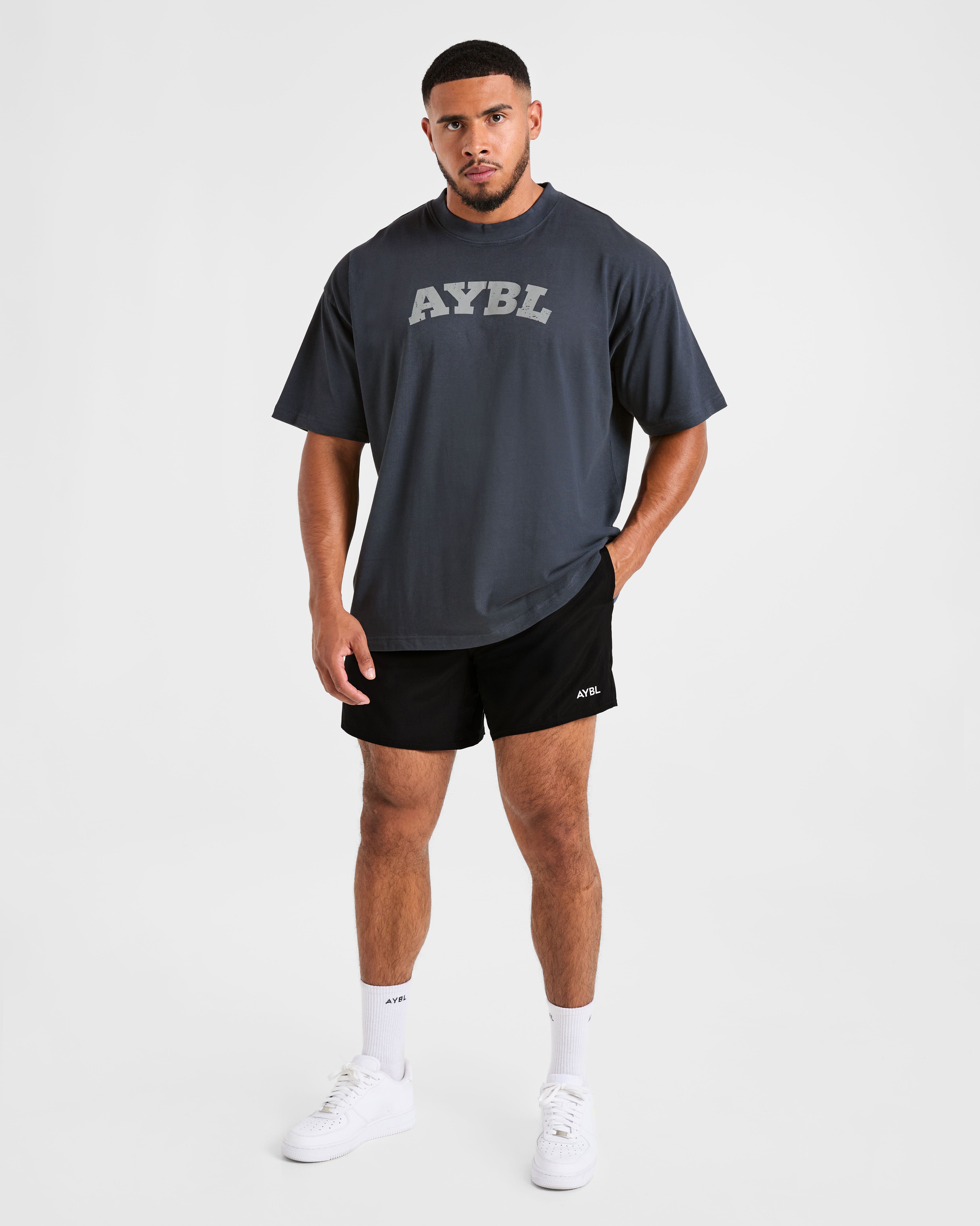 Elite Oversized T Shirt - Heavy Blau