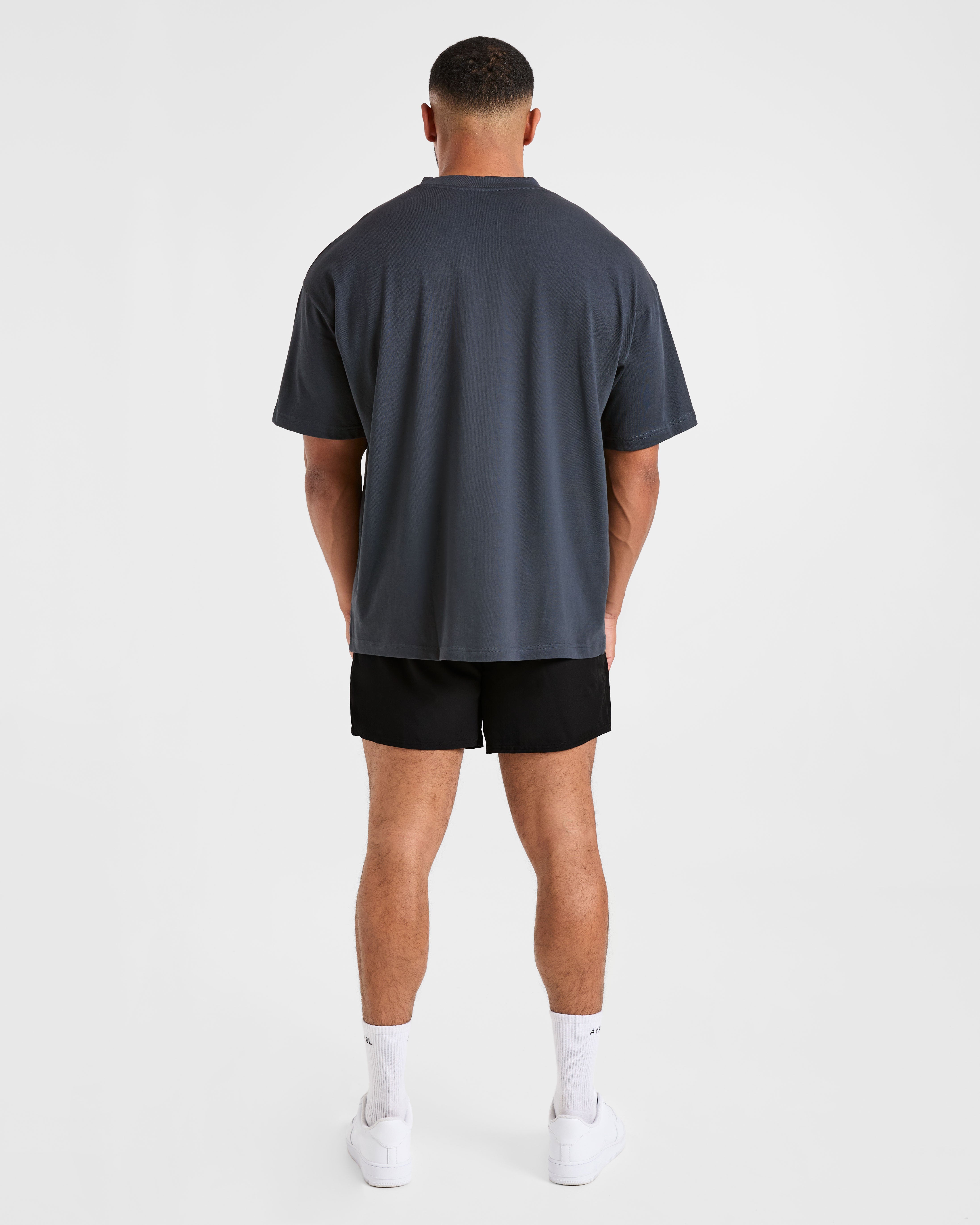 Elite Oversized T Shirt - Heavy Blau
