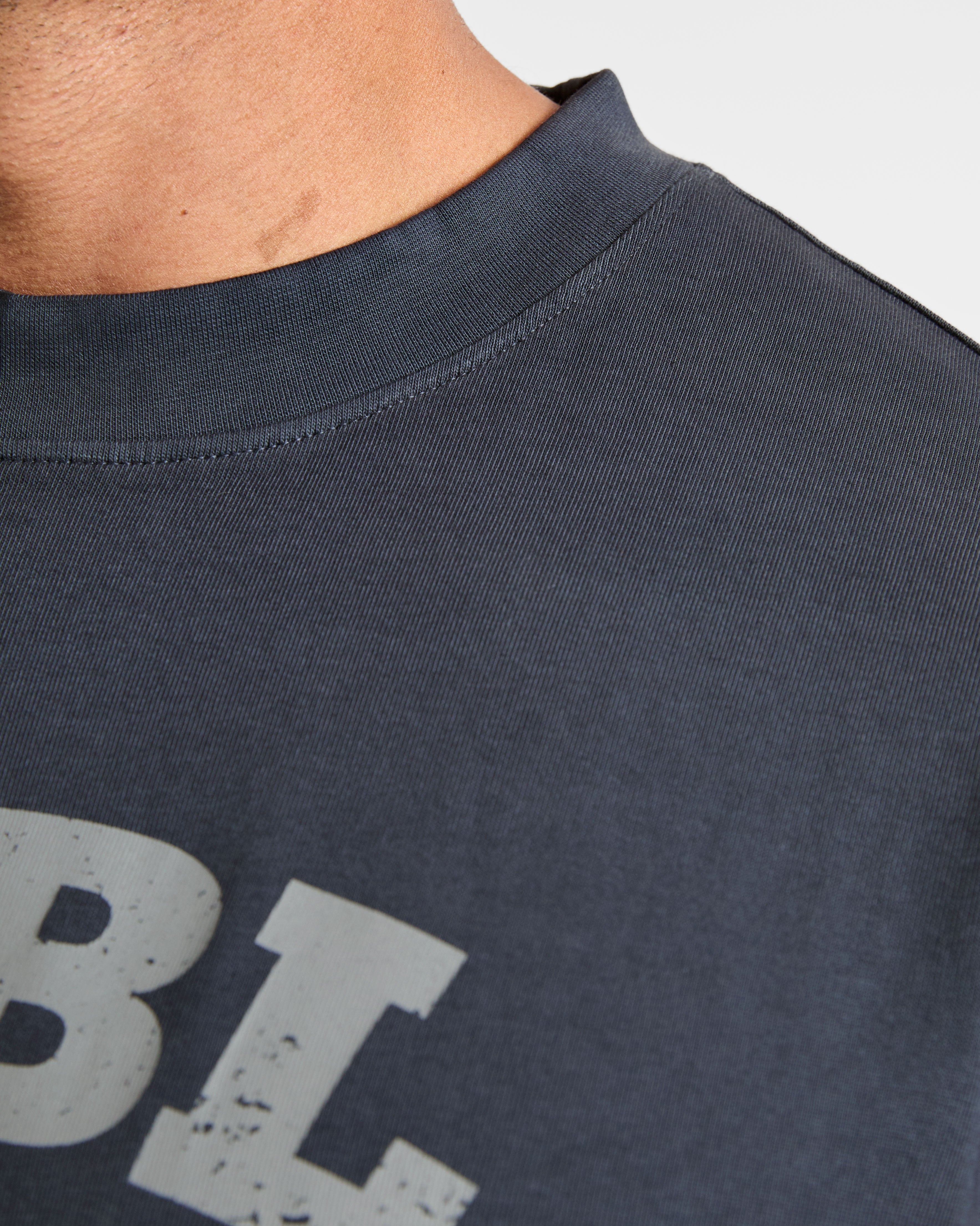 Elite Oversized T Shirt - Heavy Blau