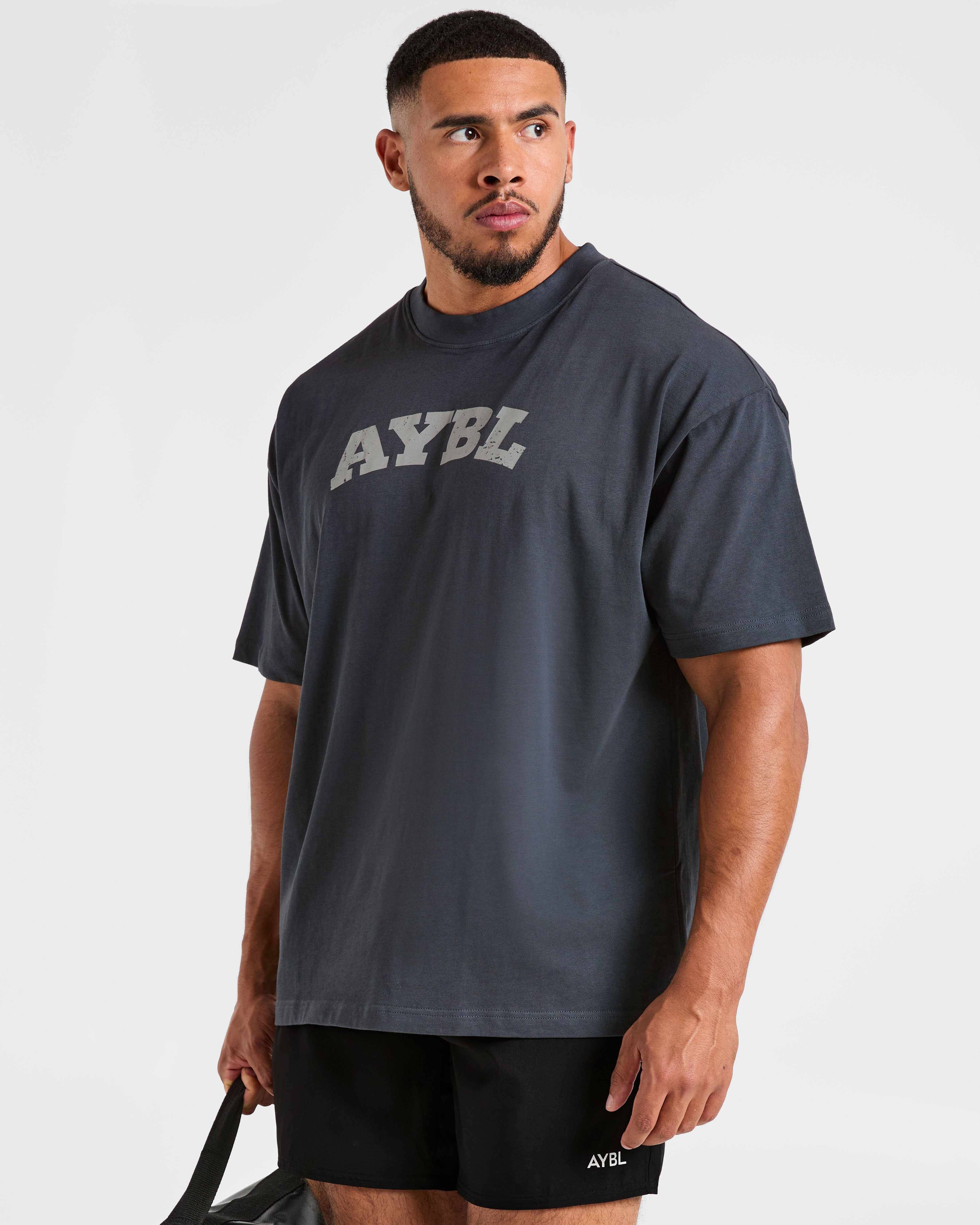 Elite Oversized T Shirt - Heavy Blau