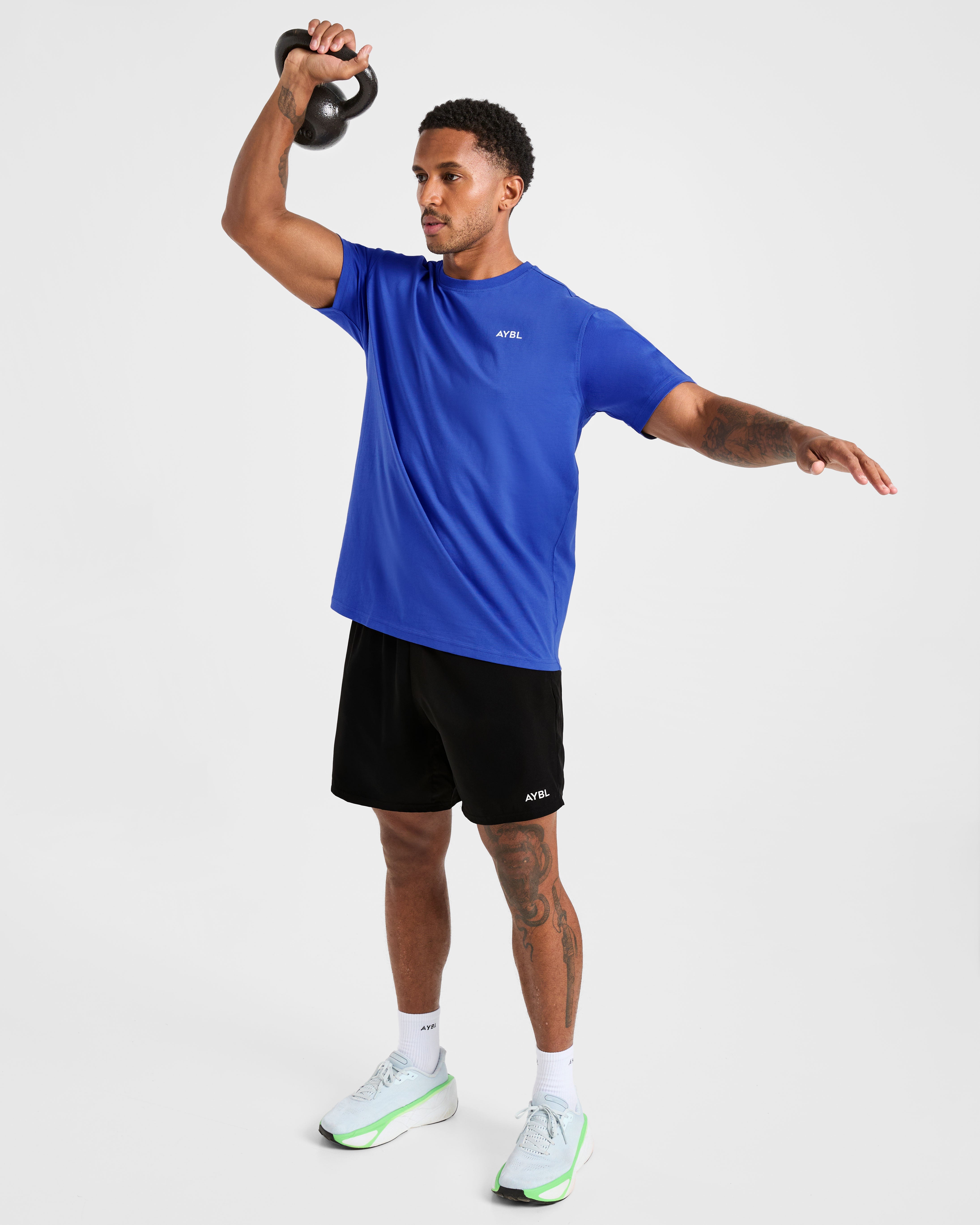 Essential T Shirt - Cobalt Blau