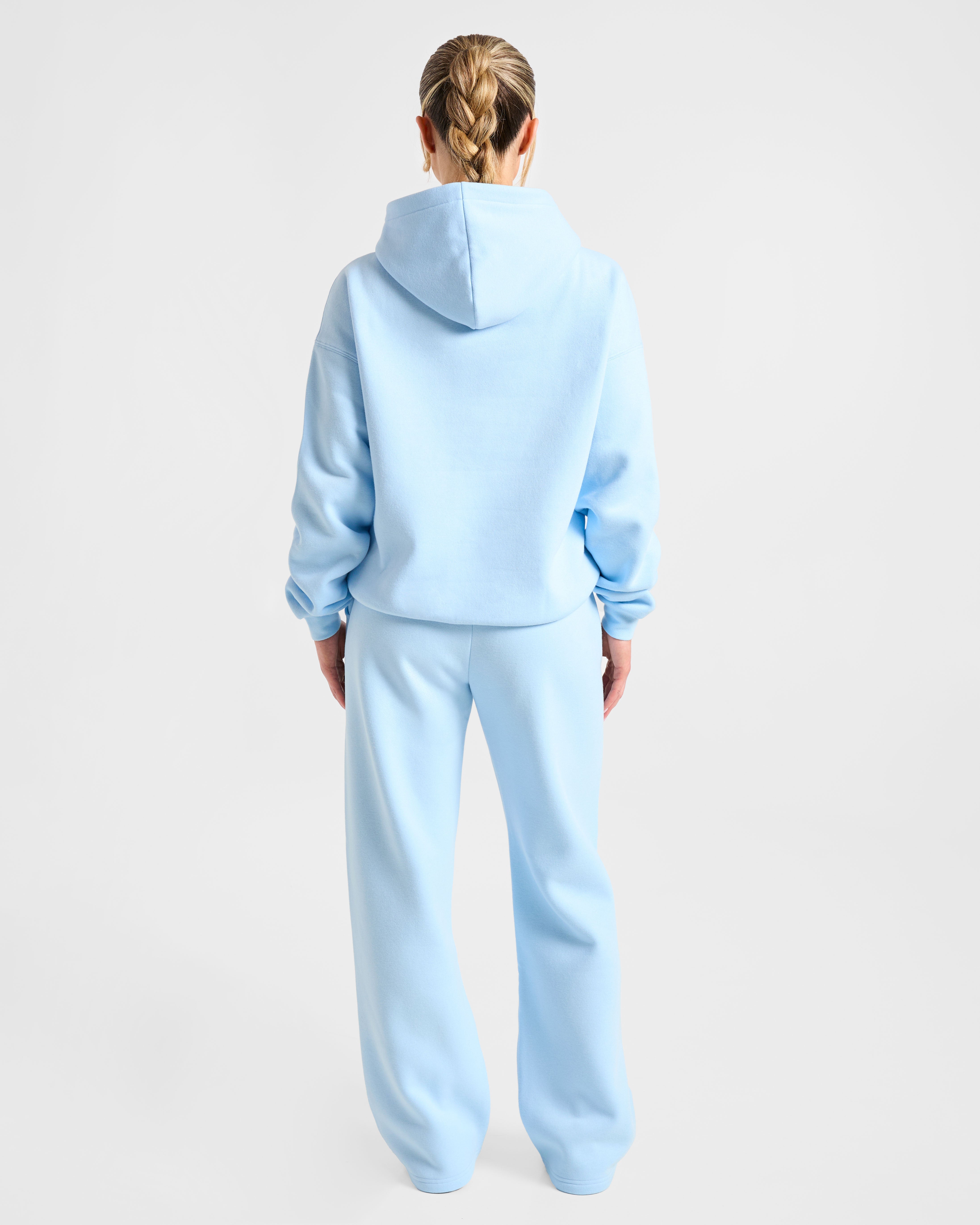 Varsity 2.0 Oversized Hoodie - Blau/Navy