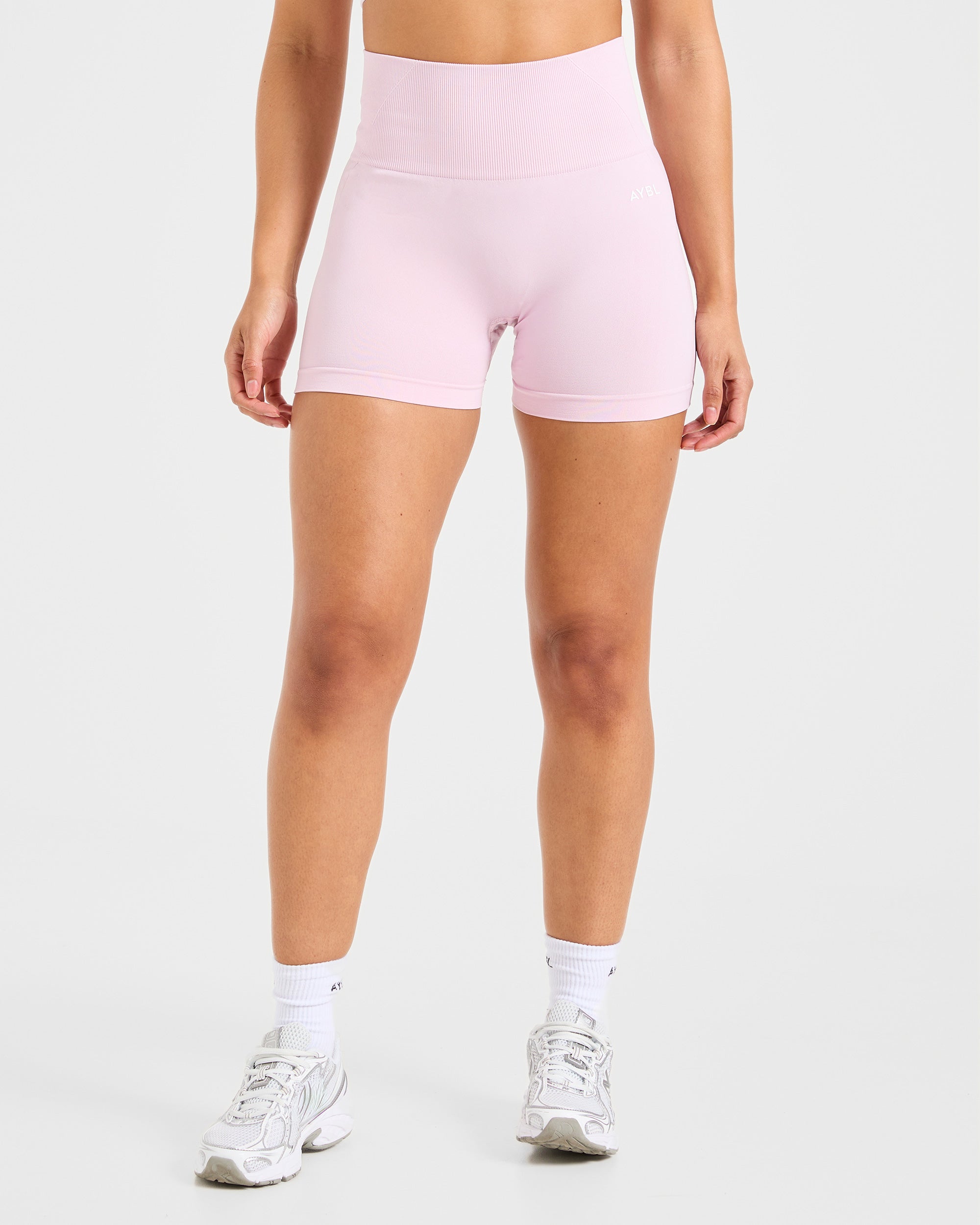 Empower Seamless Shorts - Iced Rosa