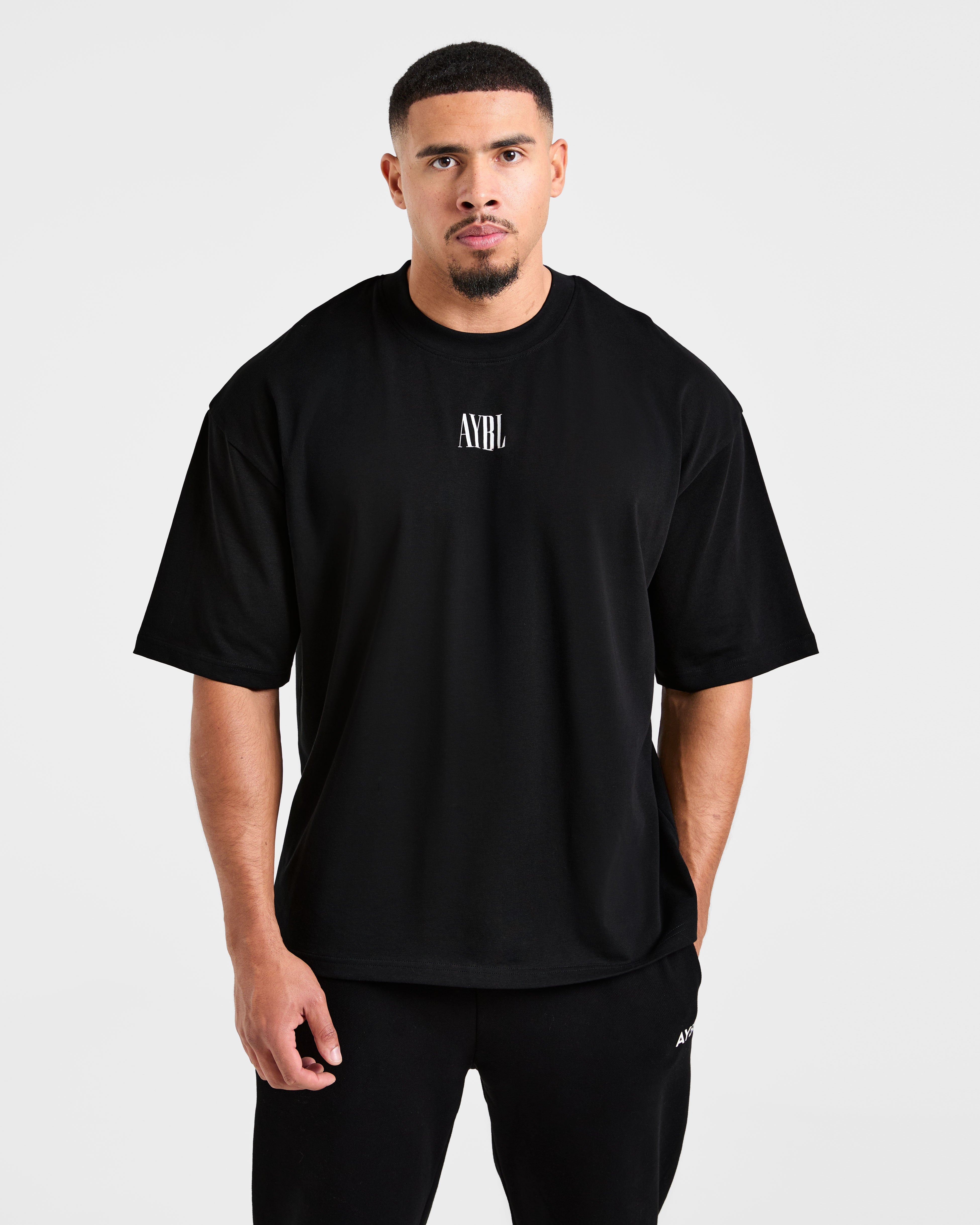 Breaking Weights Oversized T Shirt - Schwarz
