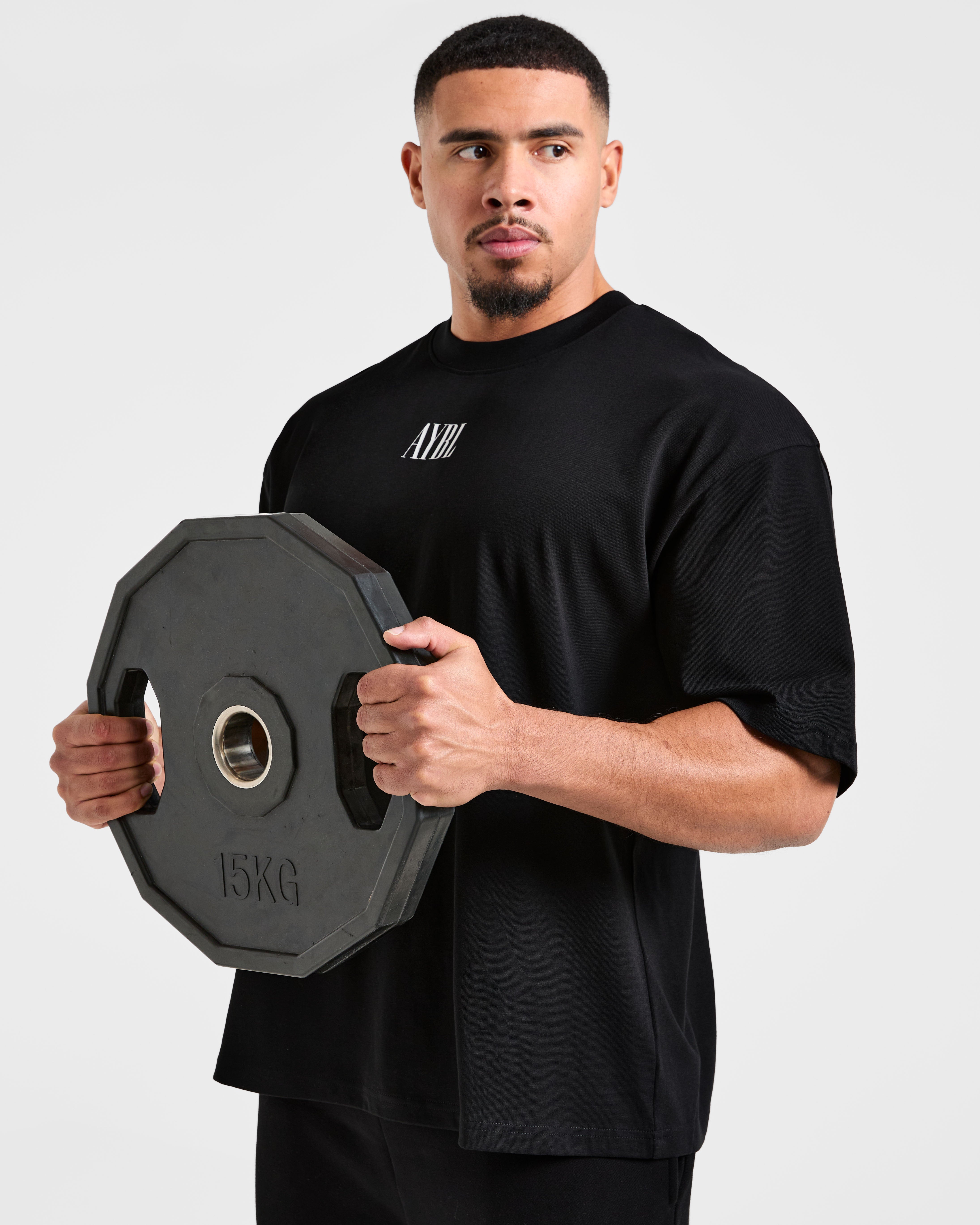 Breaking Weights Oversized T Shirt - Schwarz
