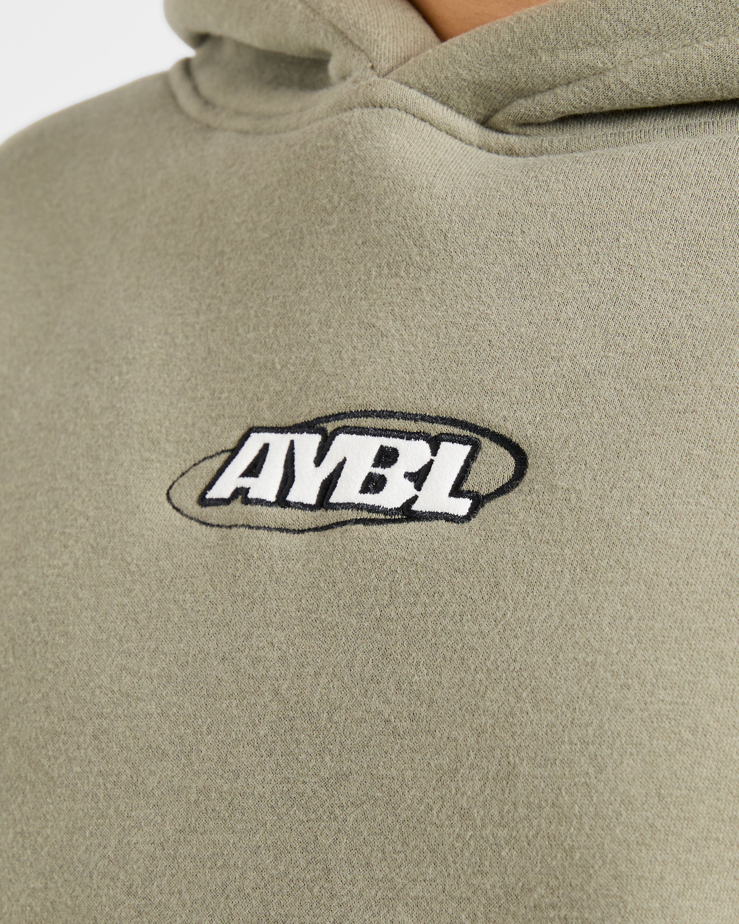 Sports Essentials Oversized Hoodie - Muted Olive