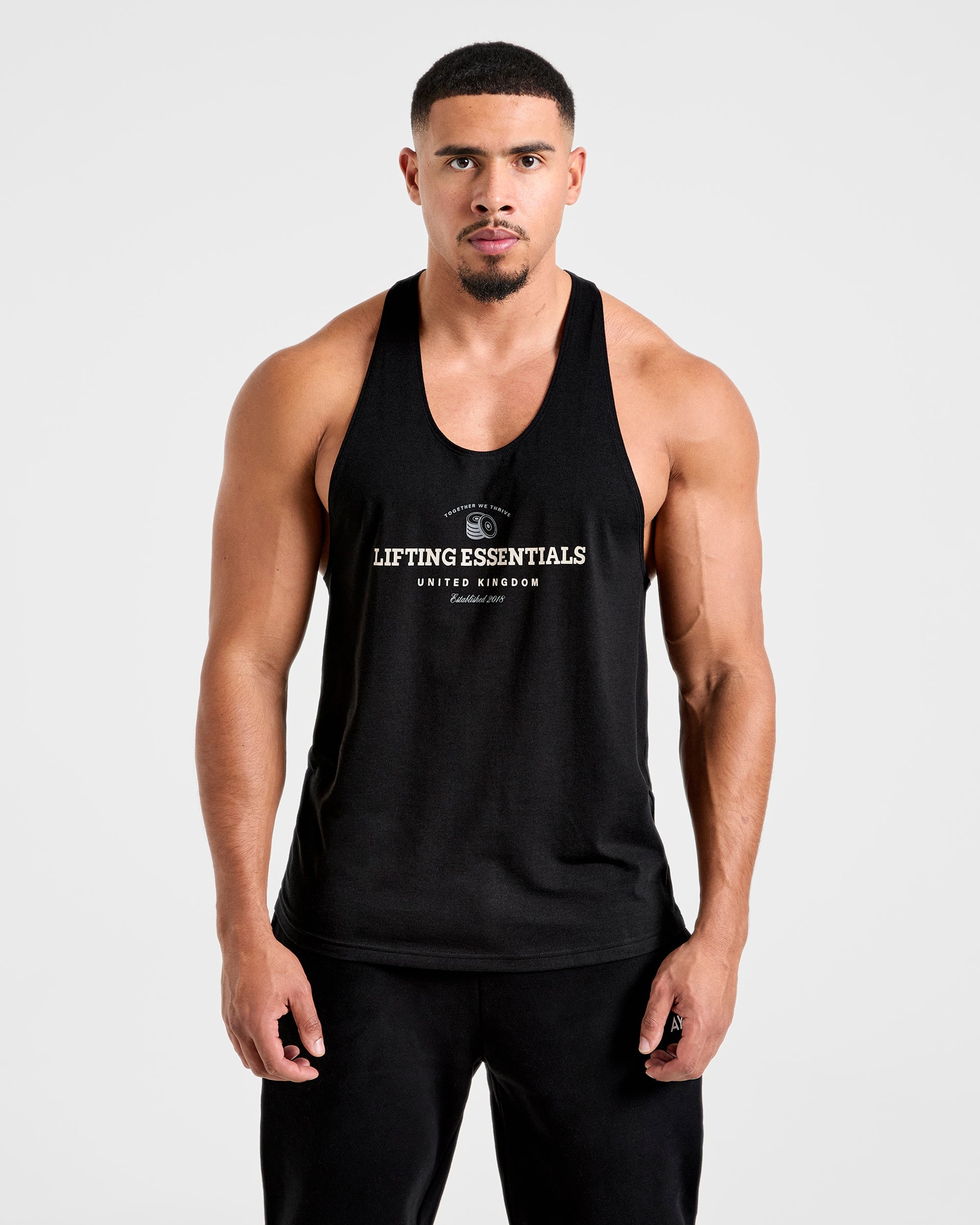 Apex Lifting Essentials Stringer - Schwarz