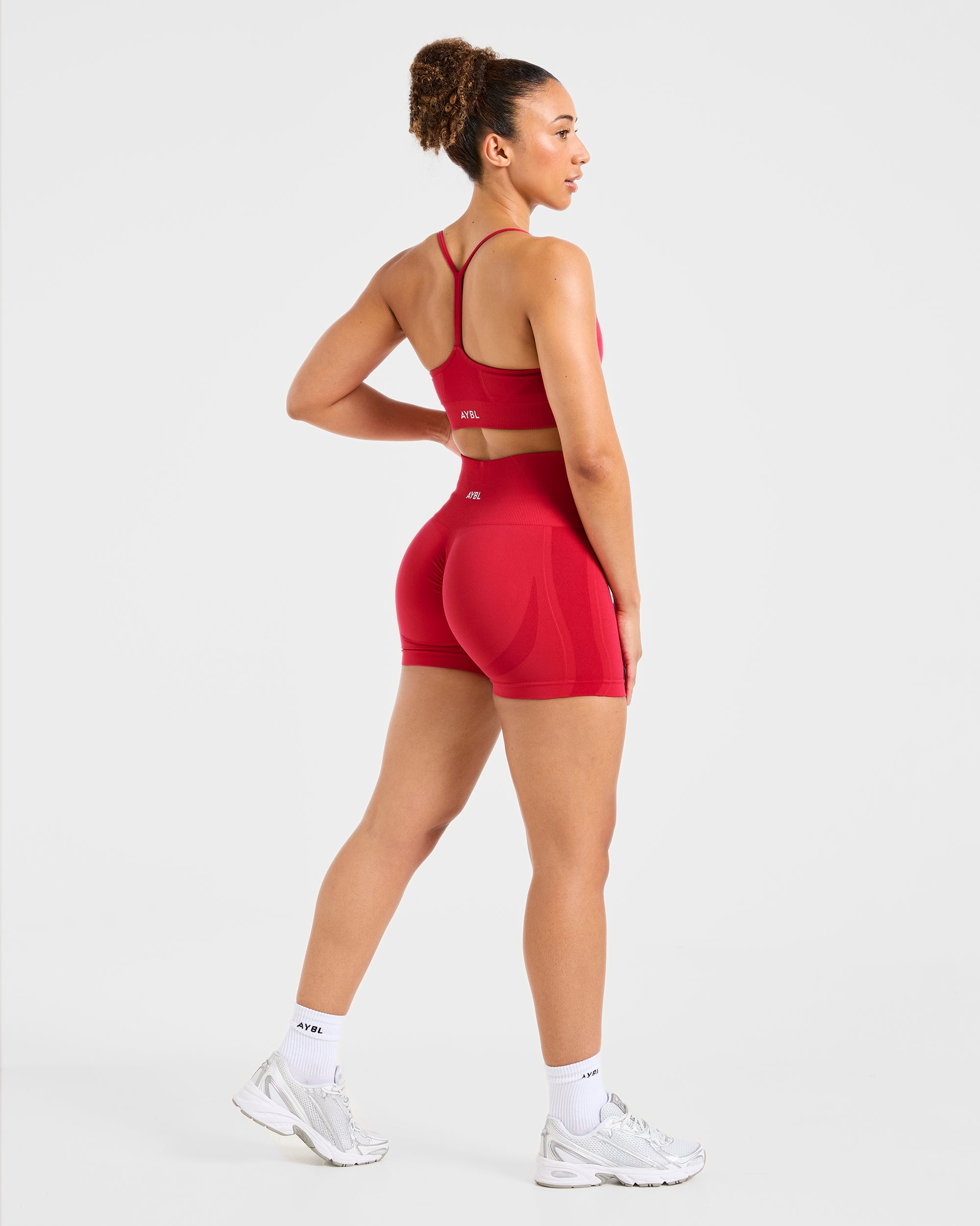Empower Seamless Shorts - Rot