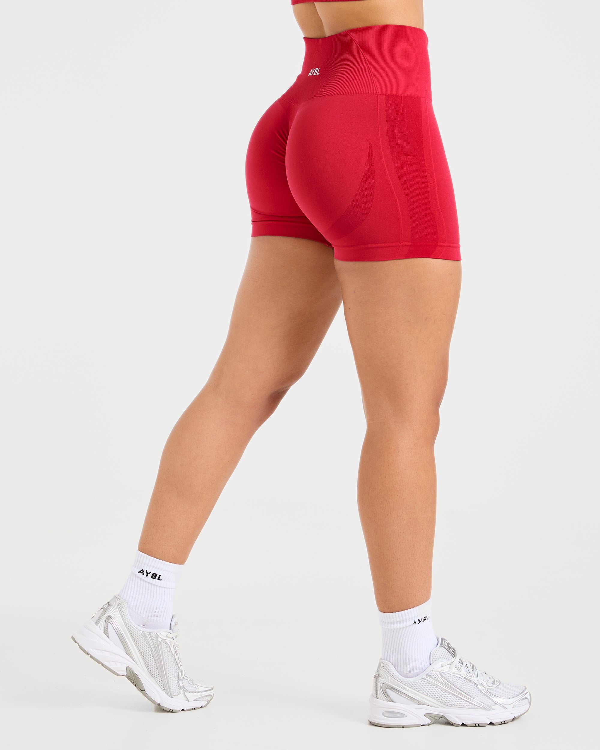 Empower Seamless Shorts - Rot