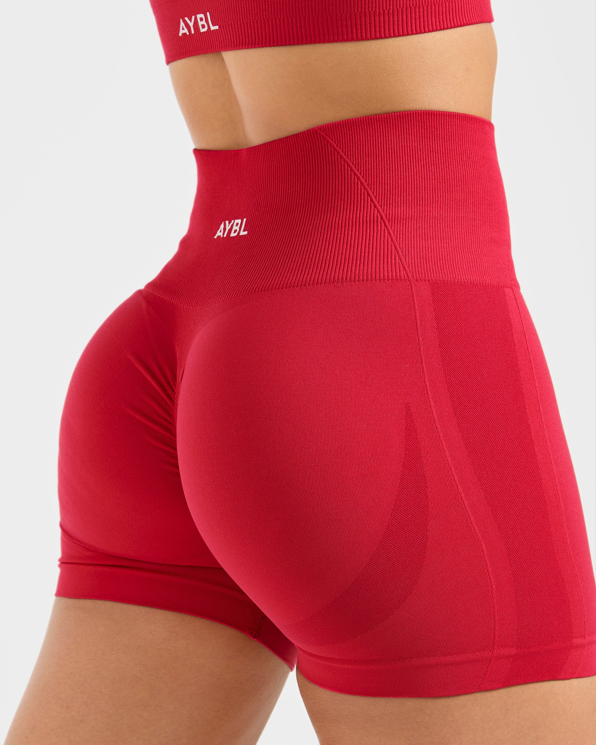 Empower Seamless Shorts - Rot