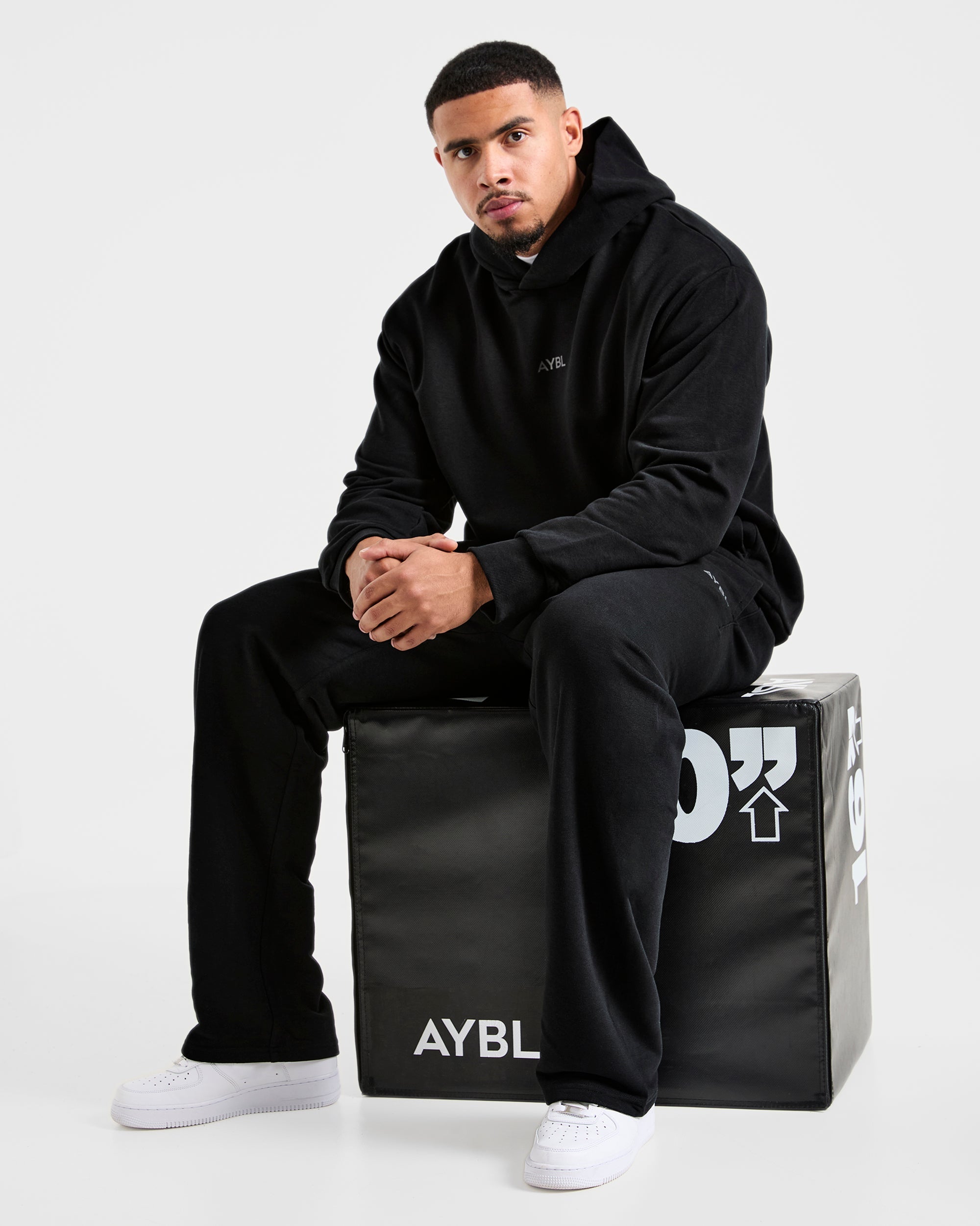 Craft Oversized Hoodie - Schwarz