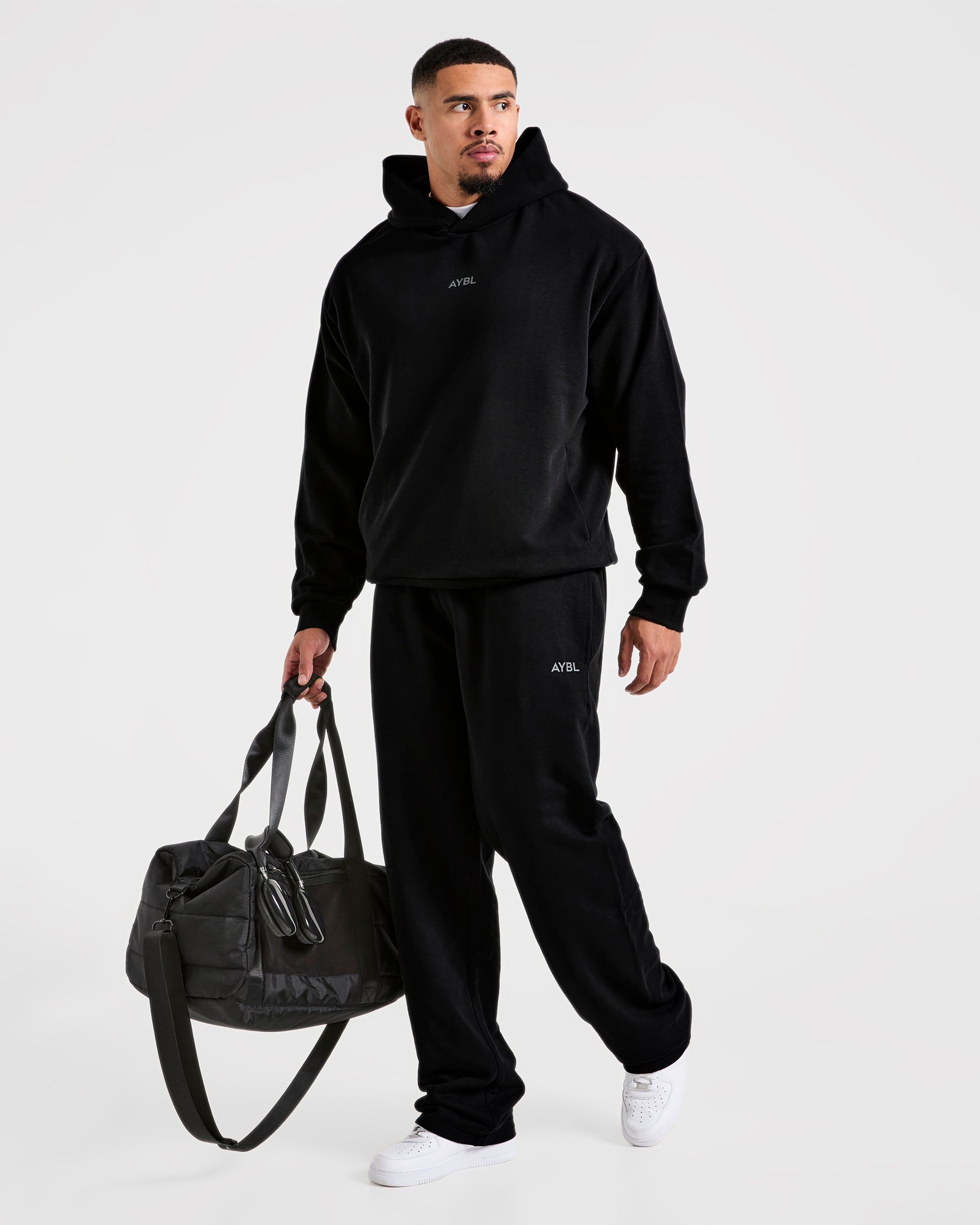 Craft Oversized Hoodie - Schwarz