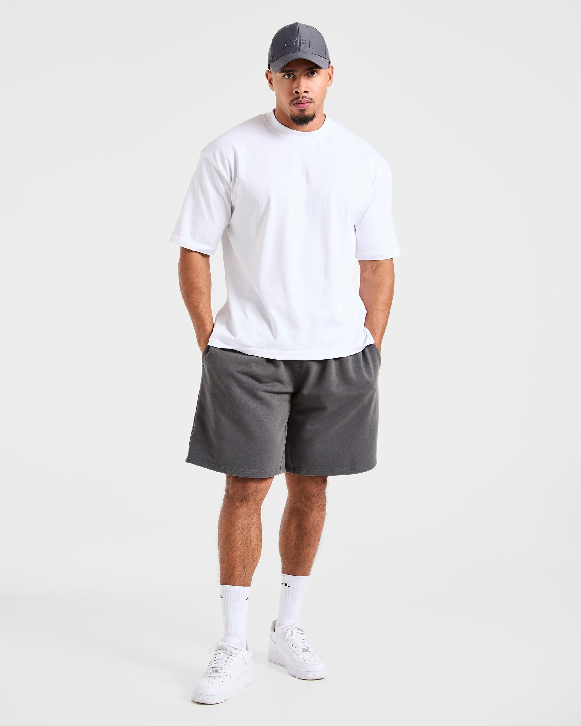 Craft Oversized Shorts - Charcoal