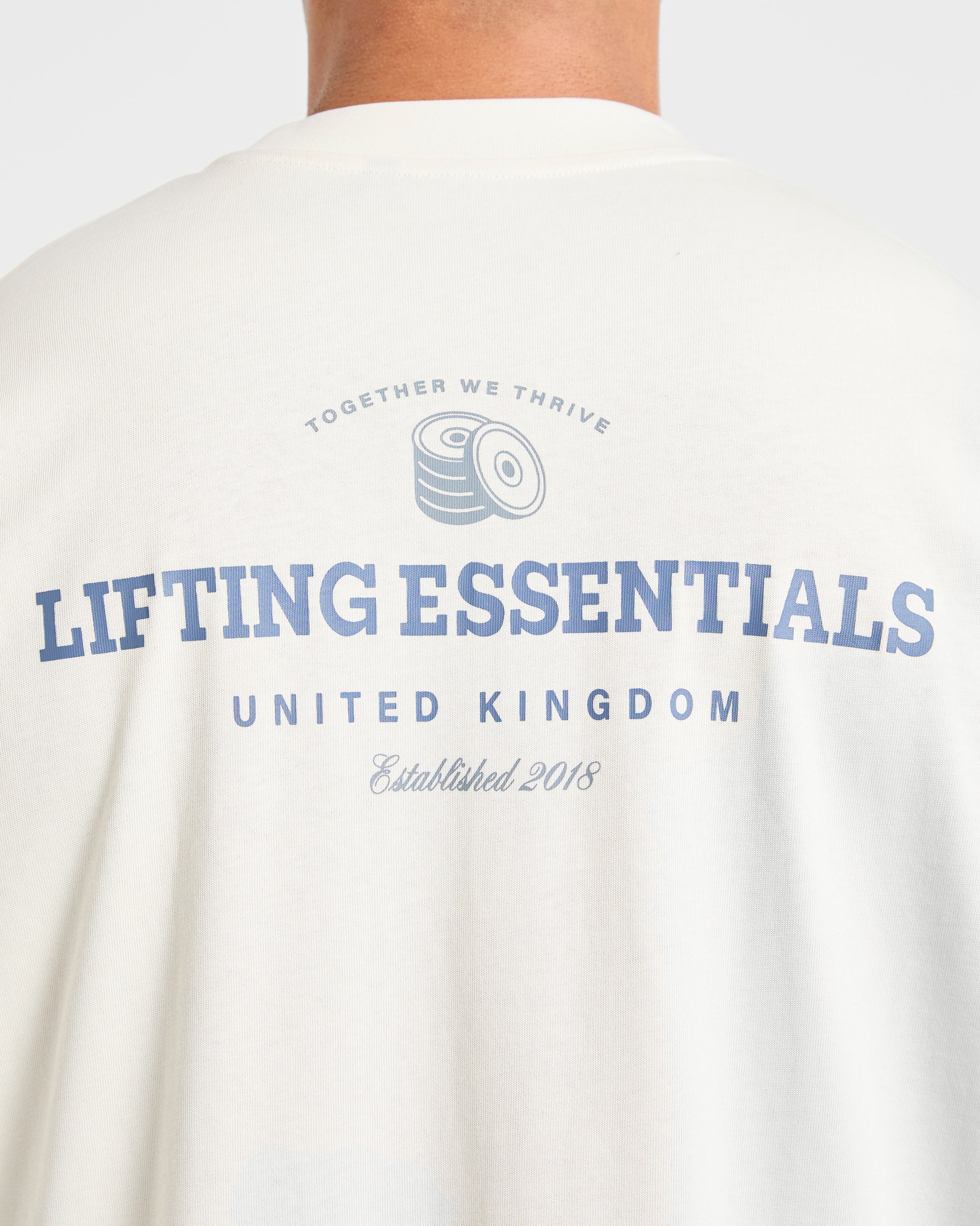 Apex Lifting Essentials Oversized T Shirt - Weiß