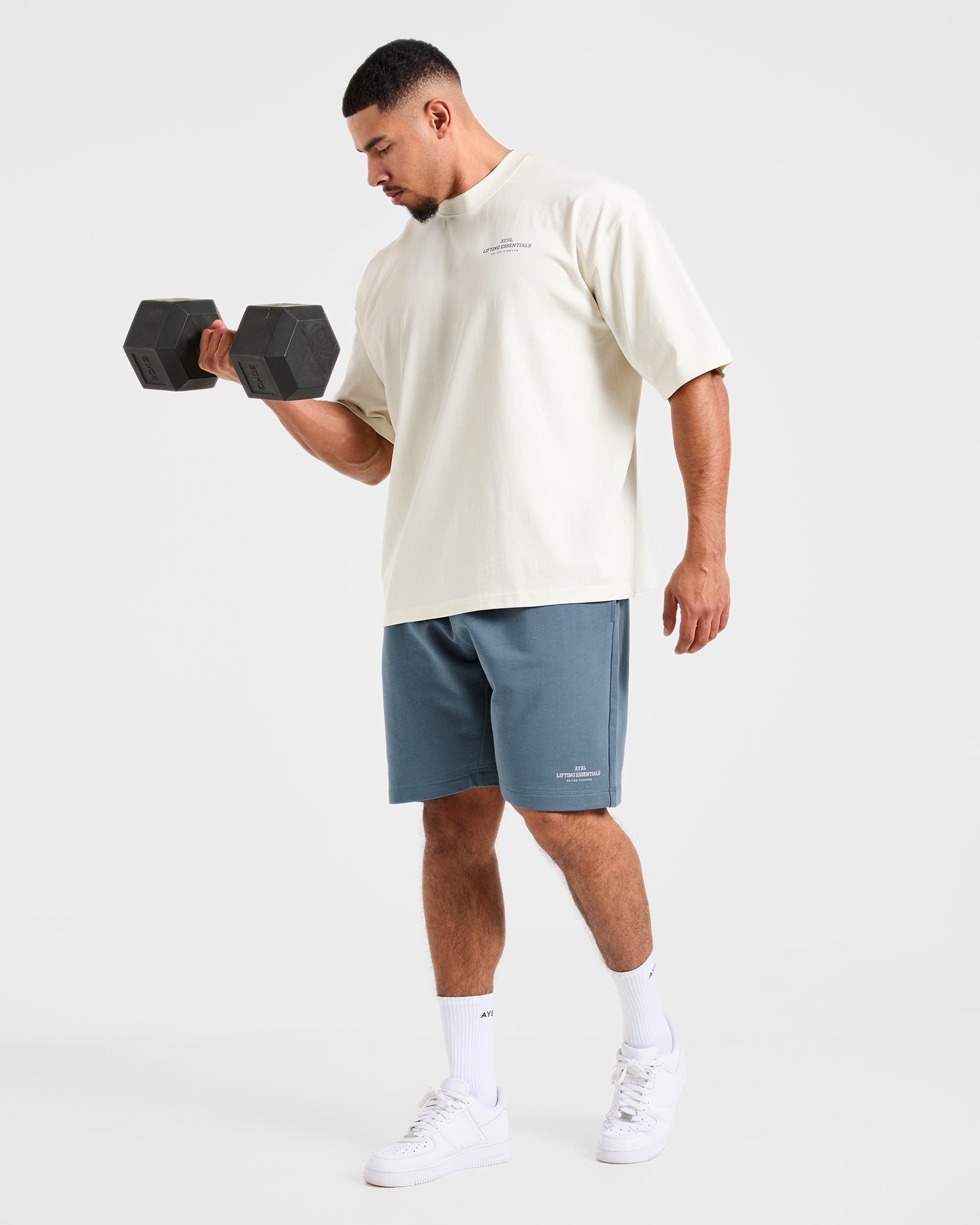 Apex Lifting Essentials Oversized T Shirt - Weiß