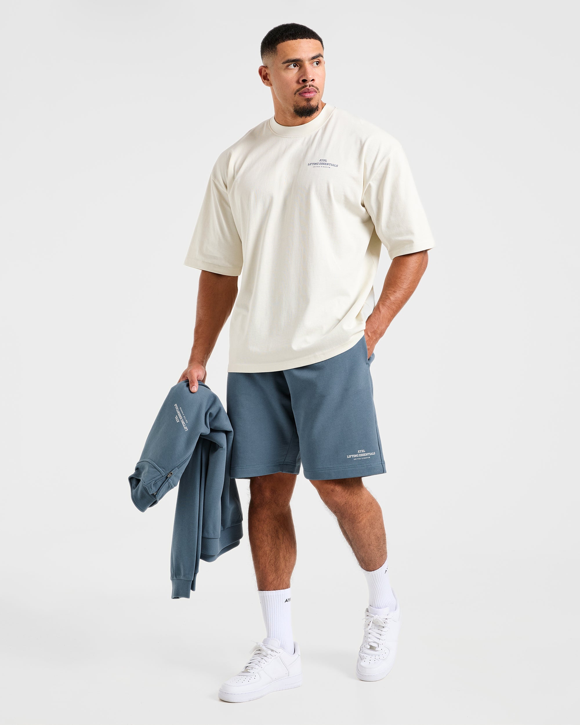 Apex Lifting Essentials Oversized T Shirt - Weiß