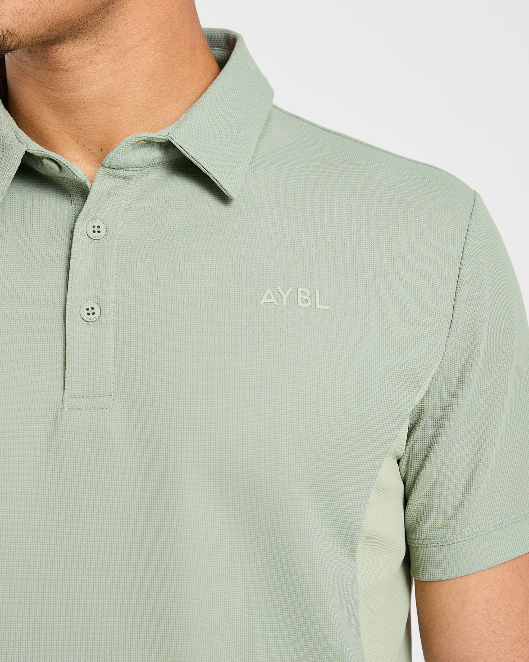 Edge Polo - Muted Olive Grün
