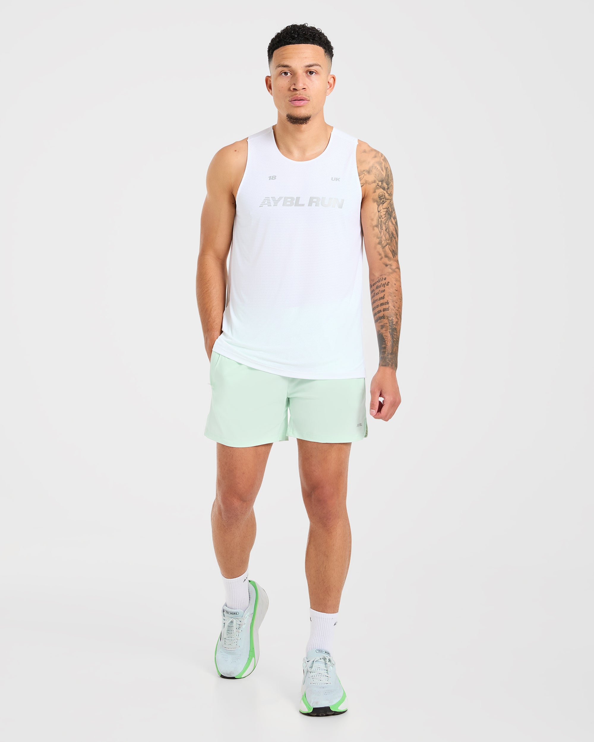 Run Loose Tank - Weiß