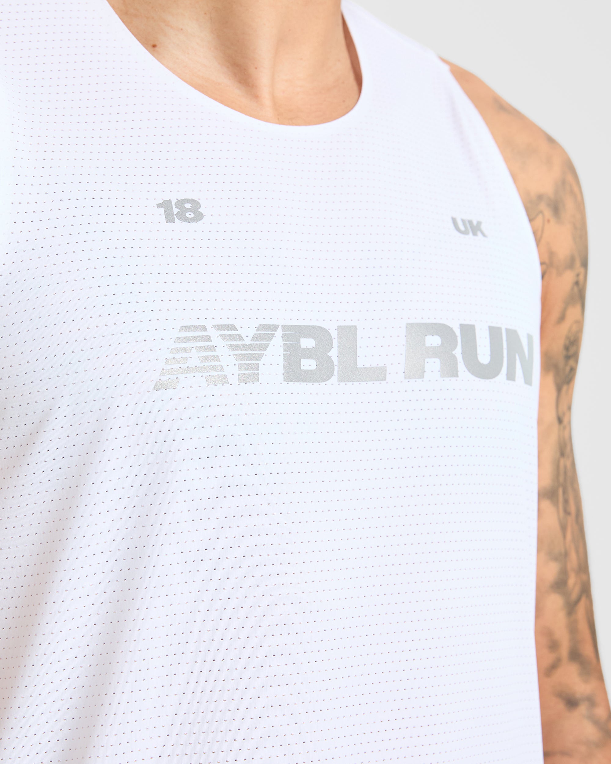Run Loose Tank - Weiß