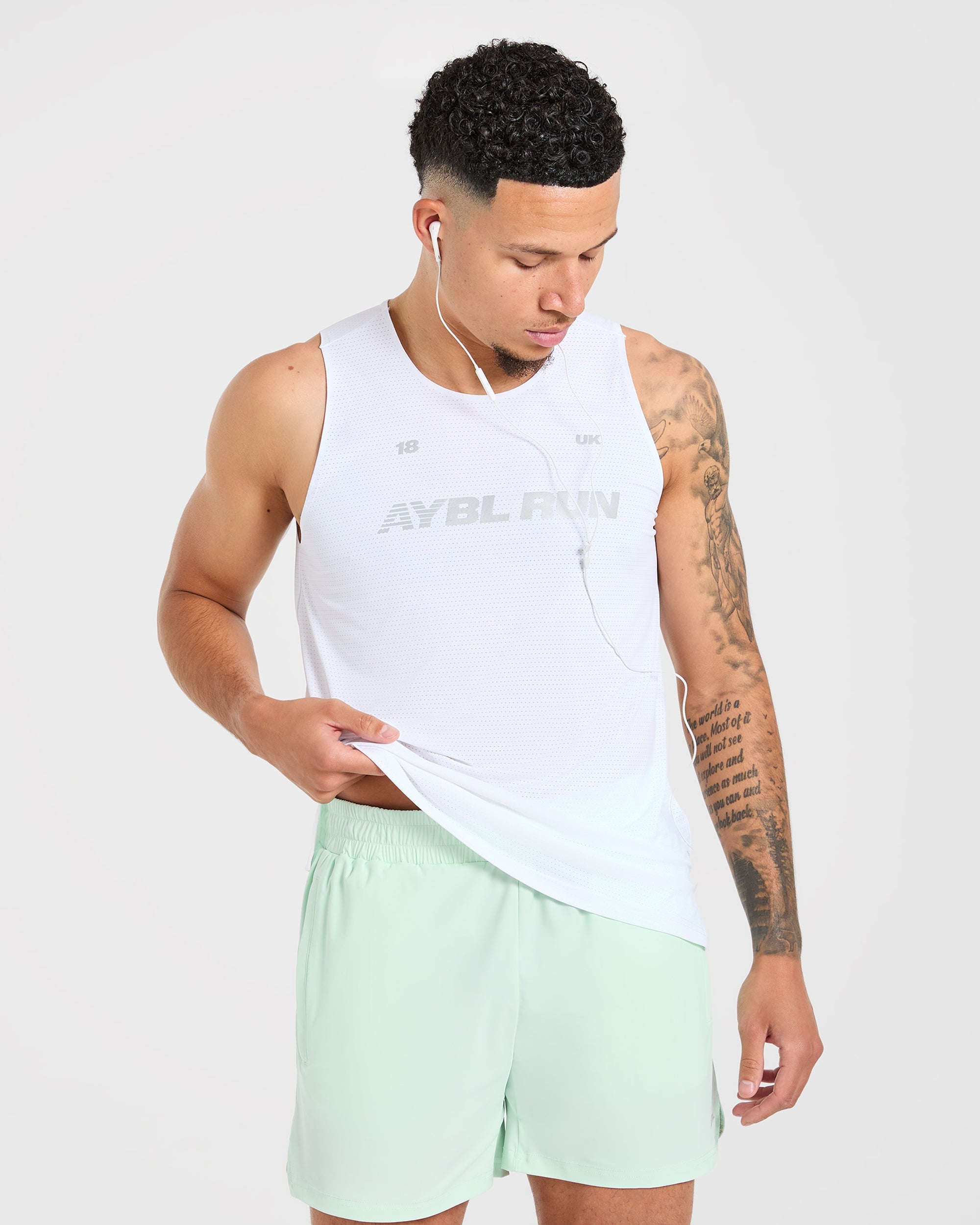 Run Loose Tank - Weiß