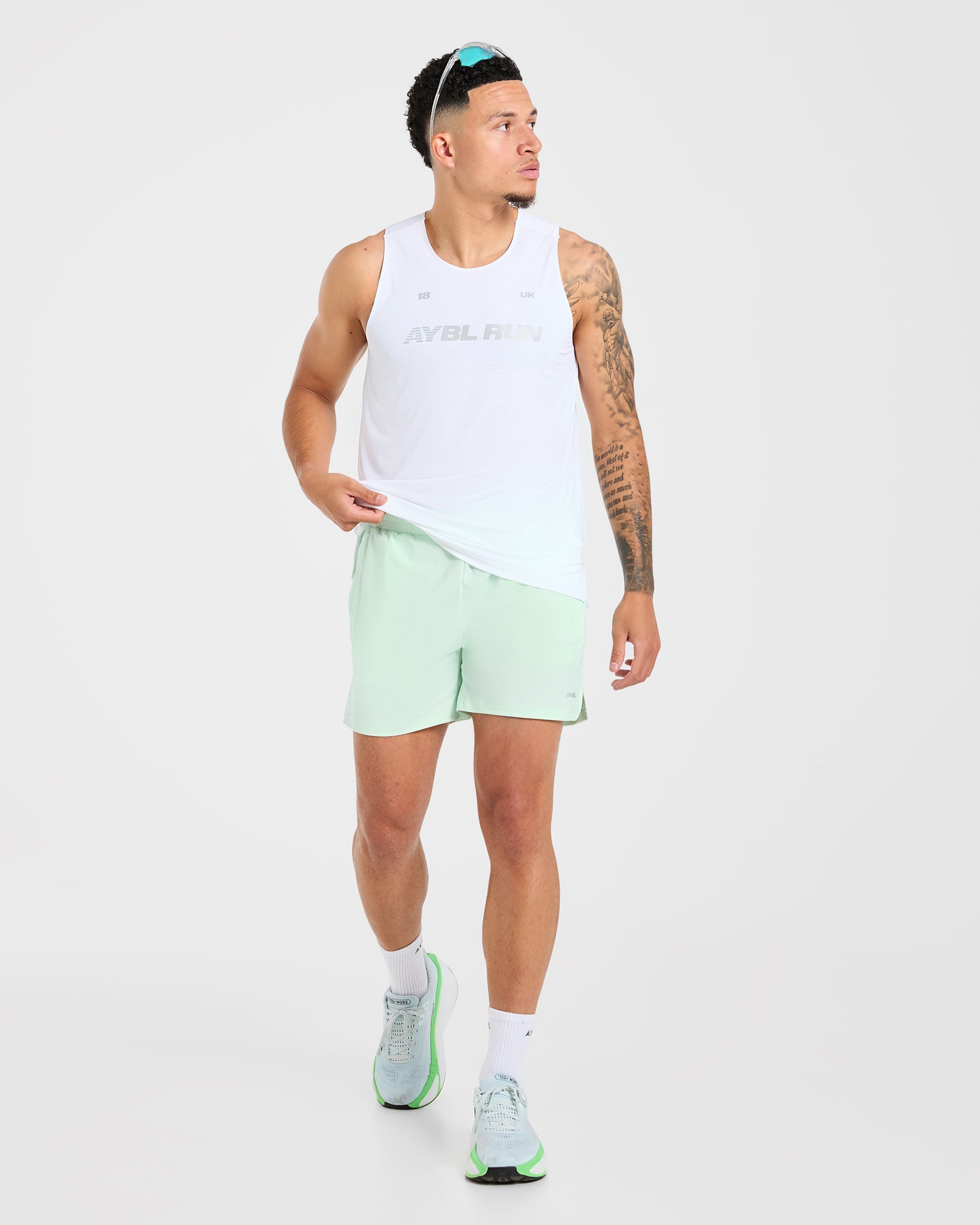 Run Loose Tank - Weiß