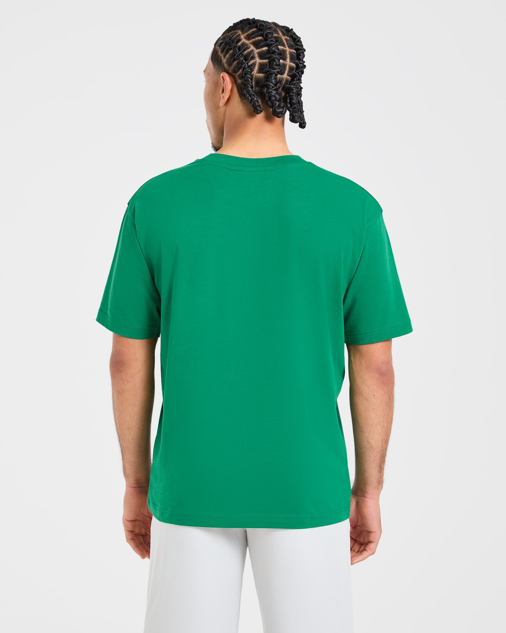 Golf Club T Shirt - Rye Grün/Cream