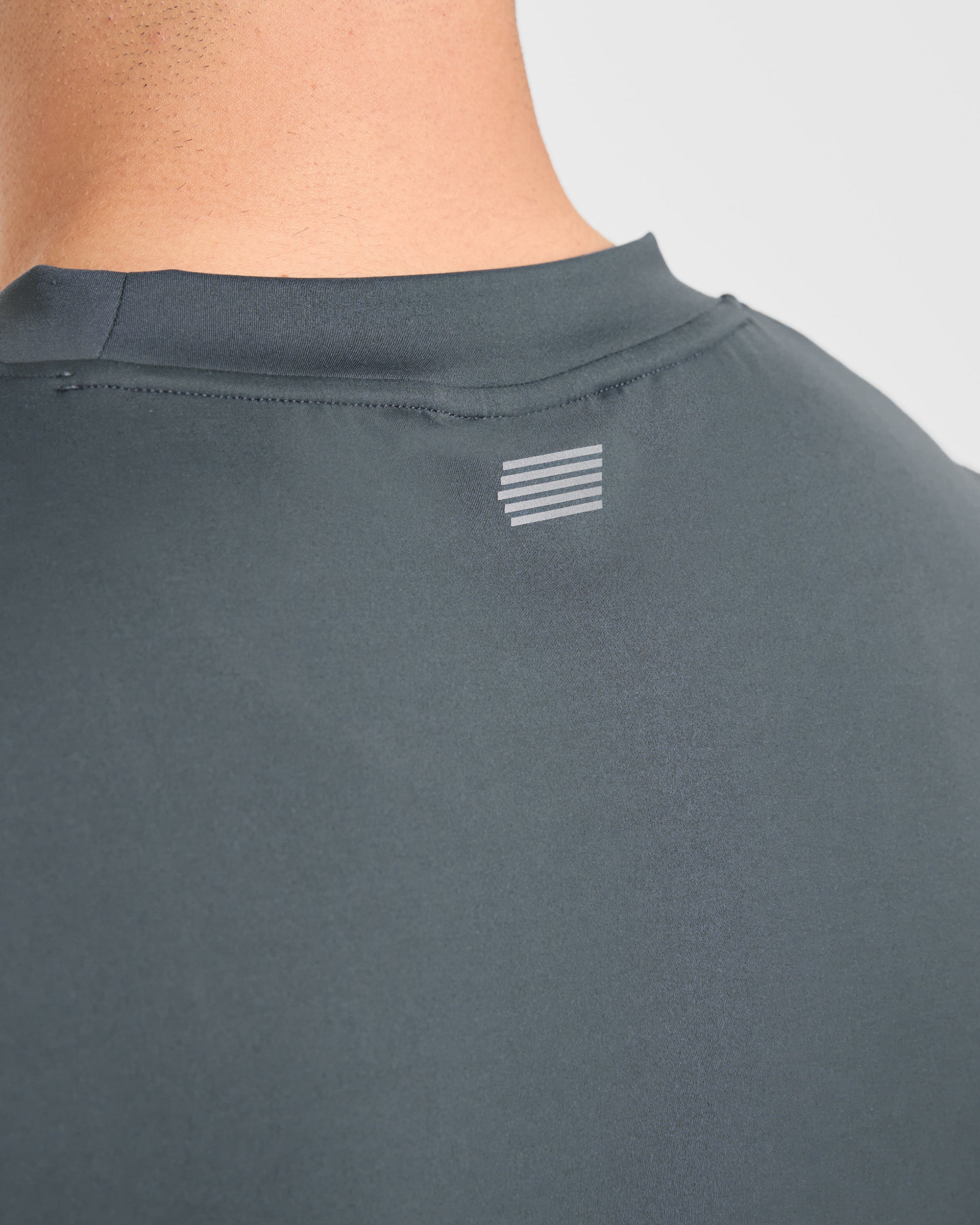 Run Slim Tank - Slate Blau