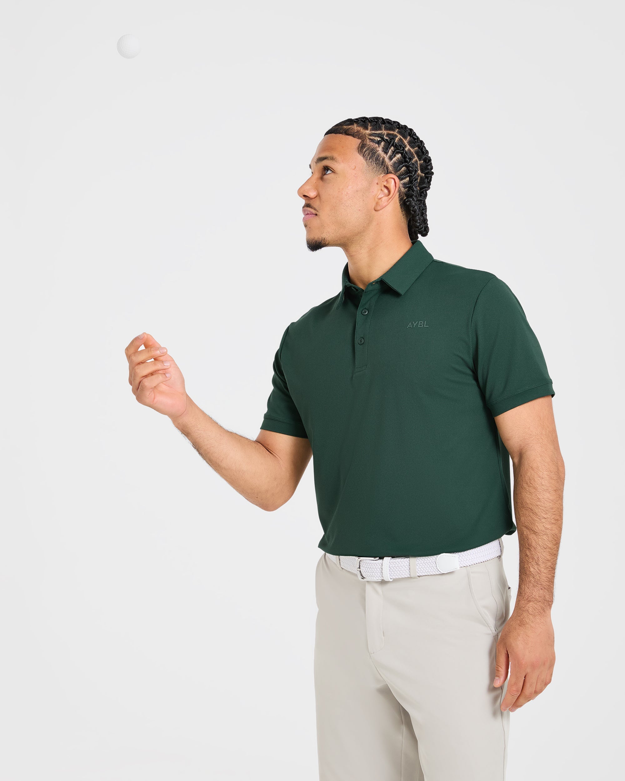 Precision Polo - Pine Grün