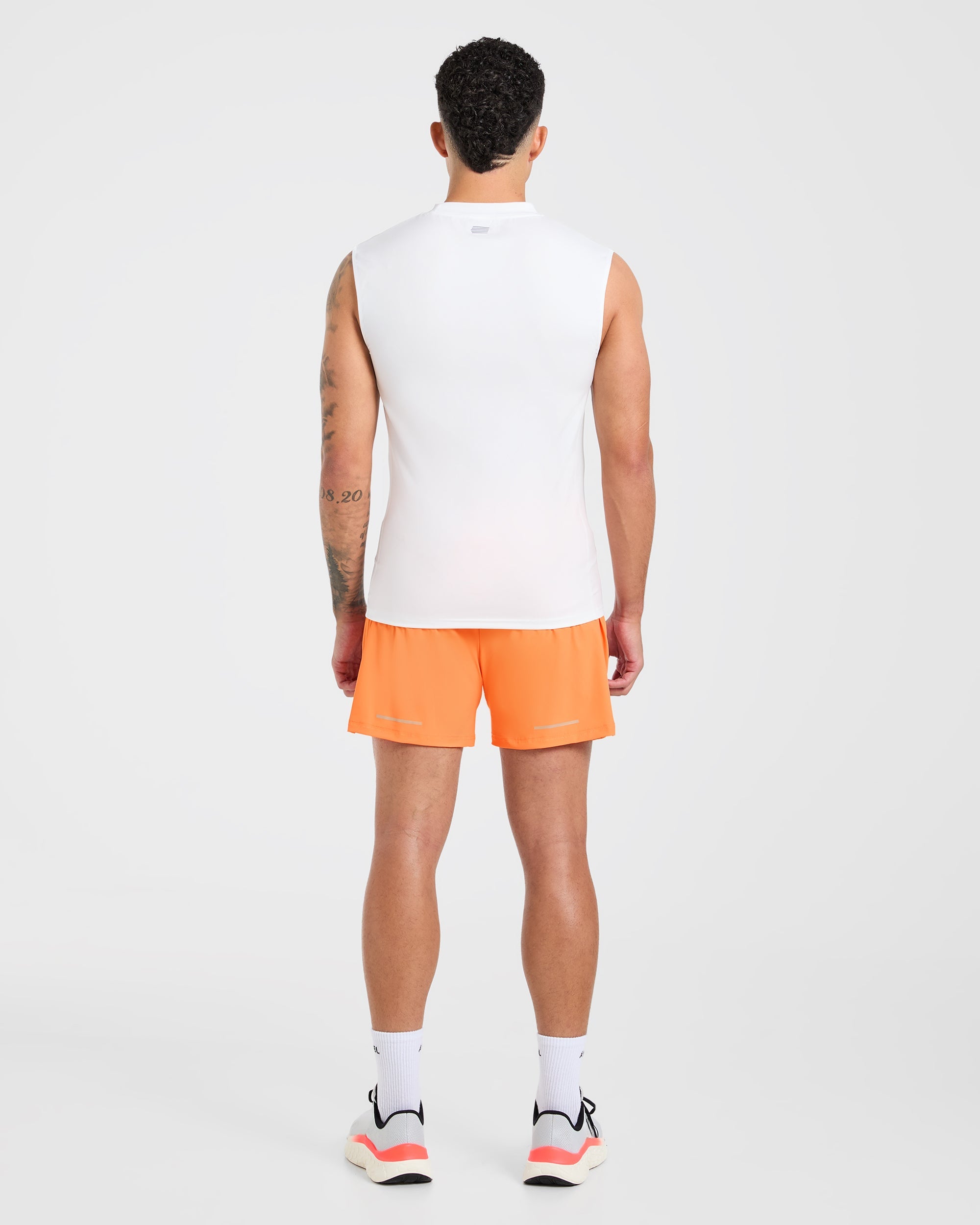 Run Slim Tank - Weiß