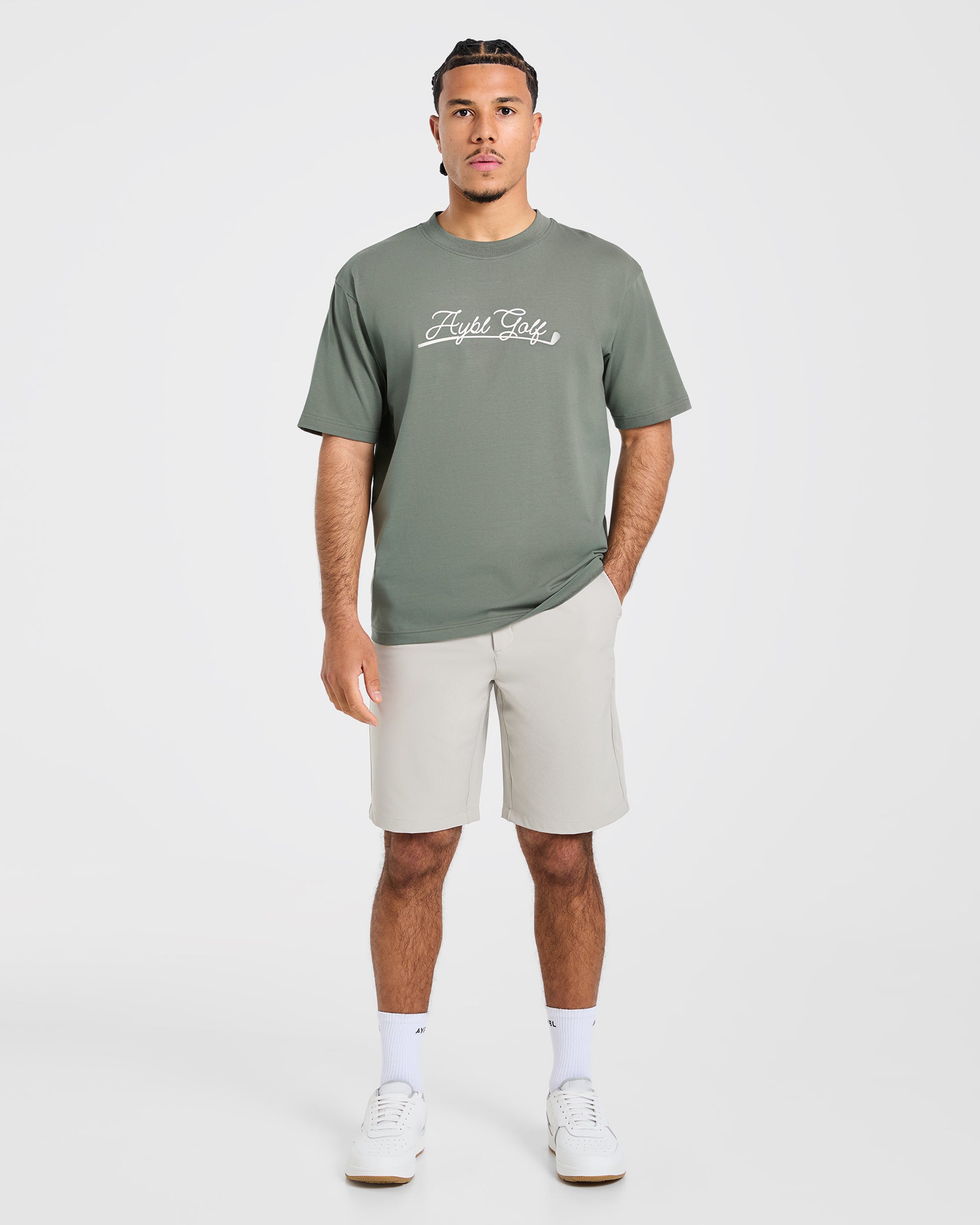 Golf Club T Shirt - Hillside Grün