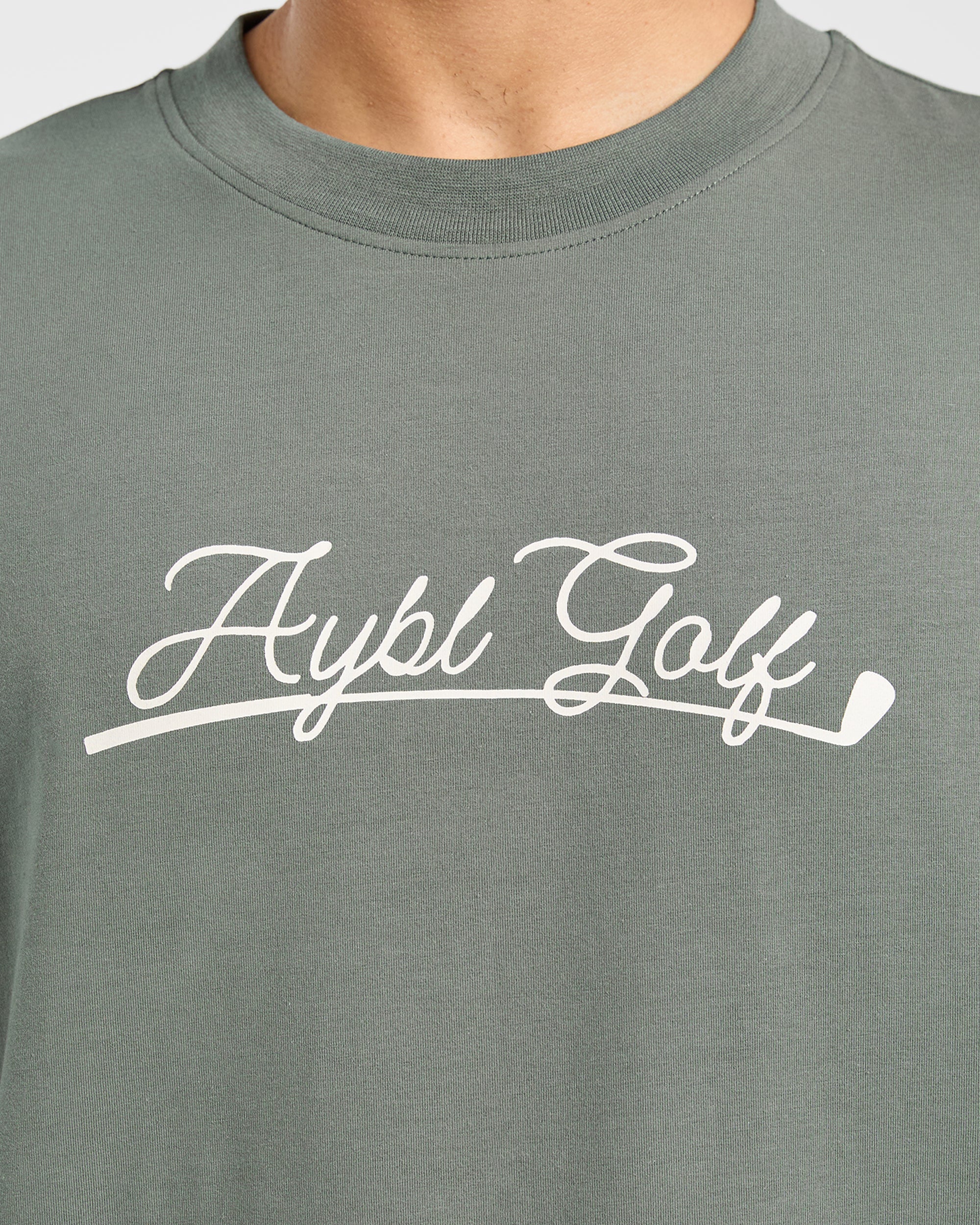 Golf Club T Shirt - Hillside Grün