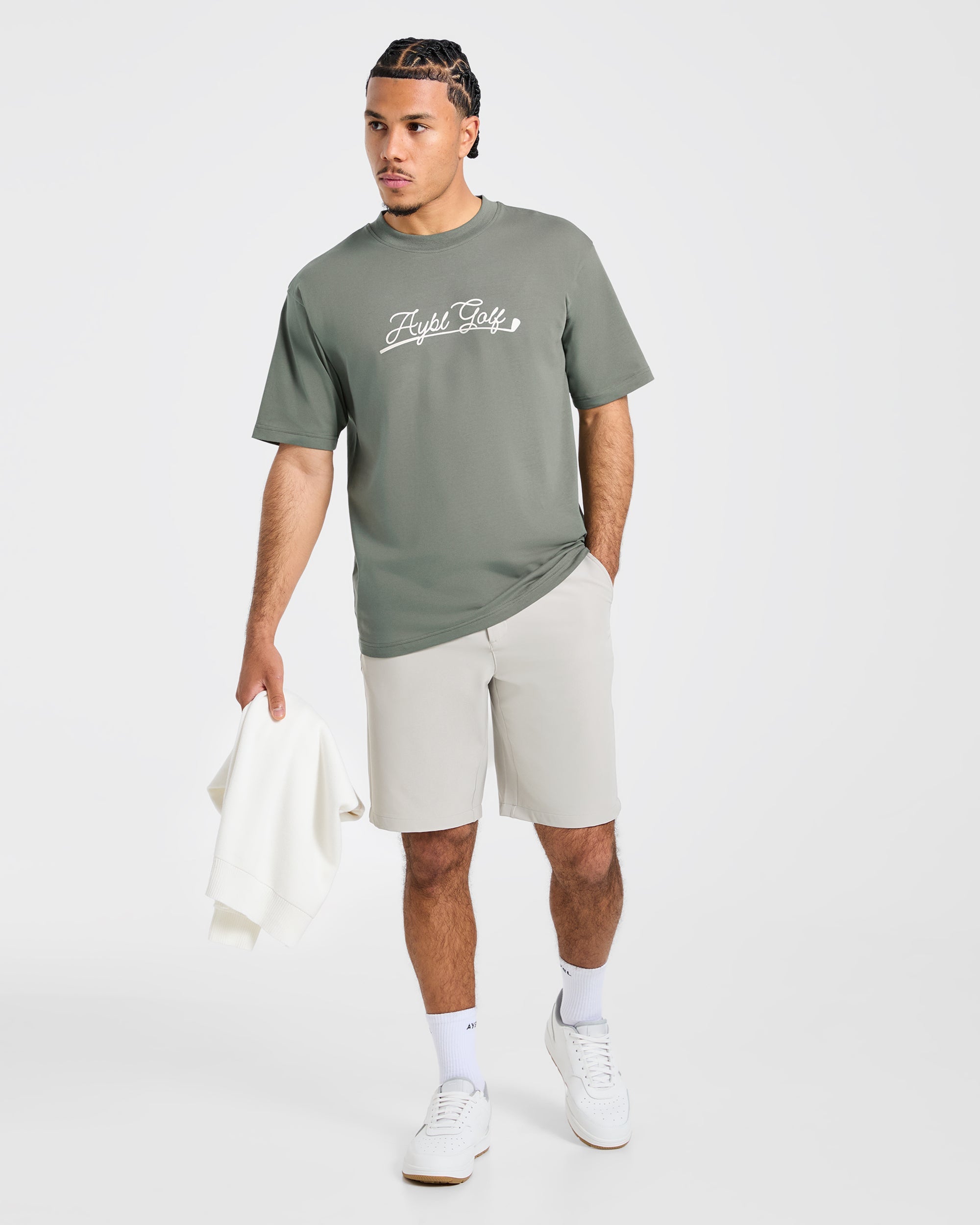 Golf Club T Shirt - Hillside Grün
