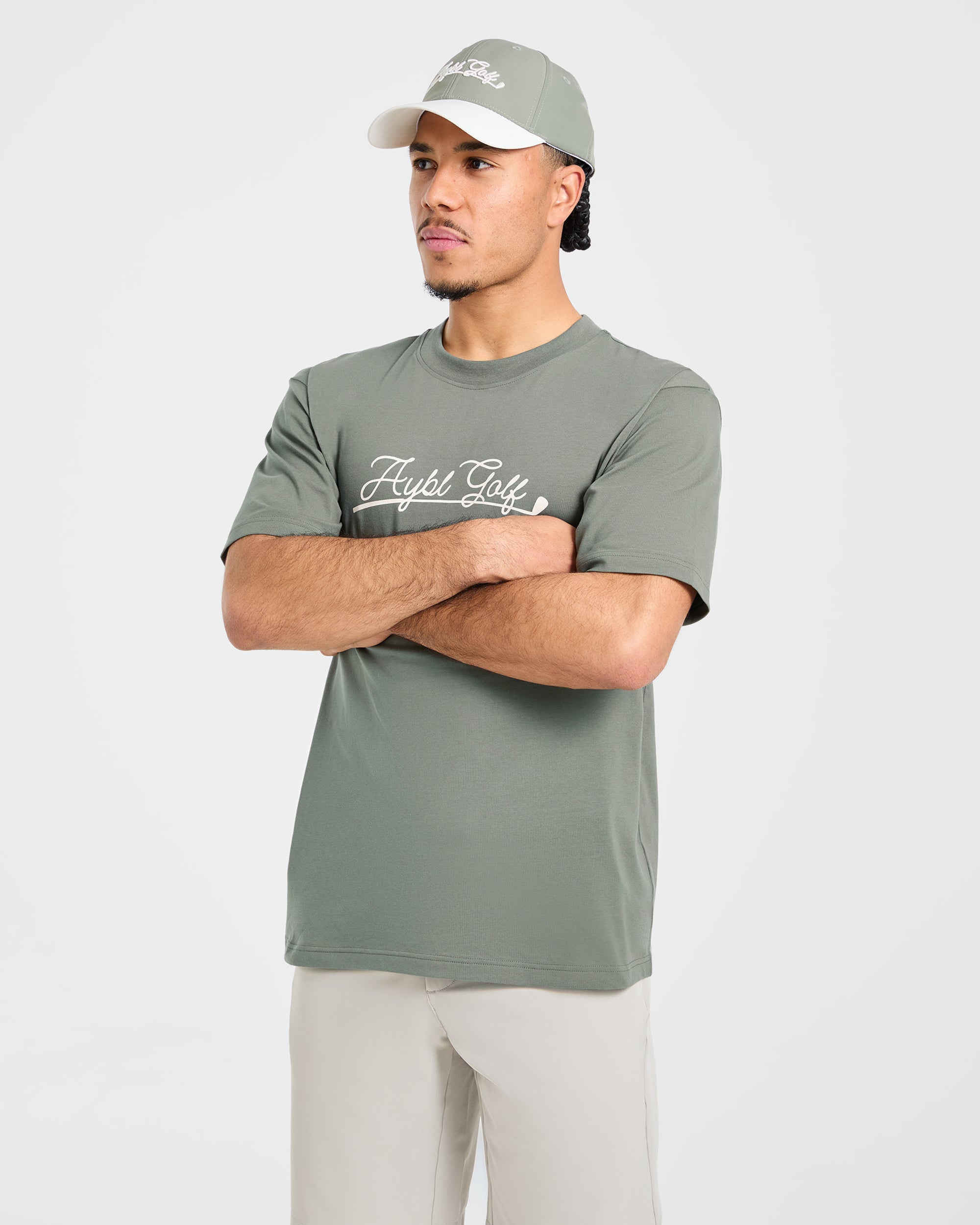 Golf Club T Shirt - Hillside Grün
