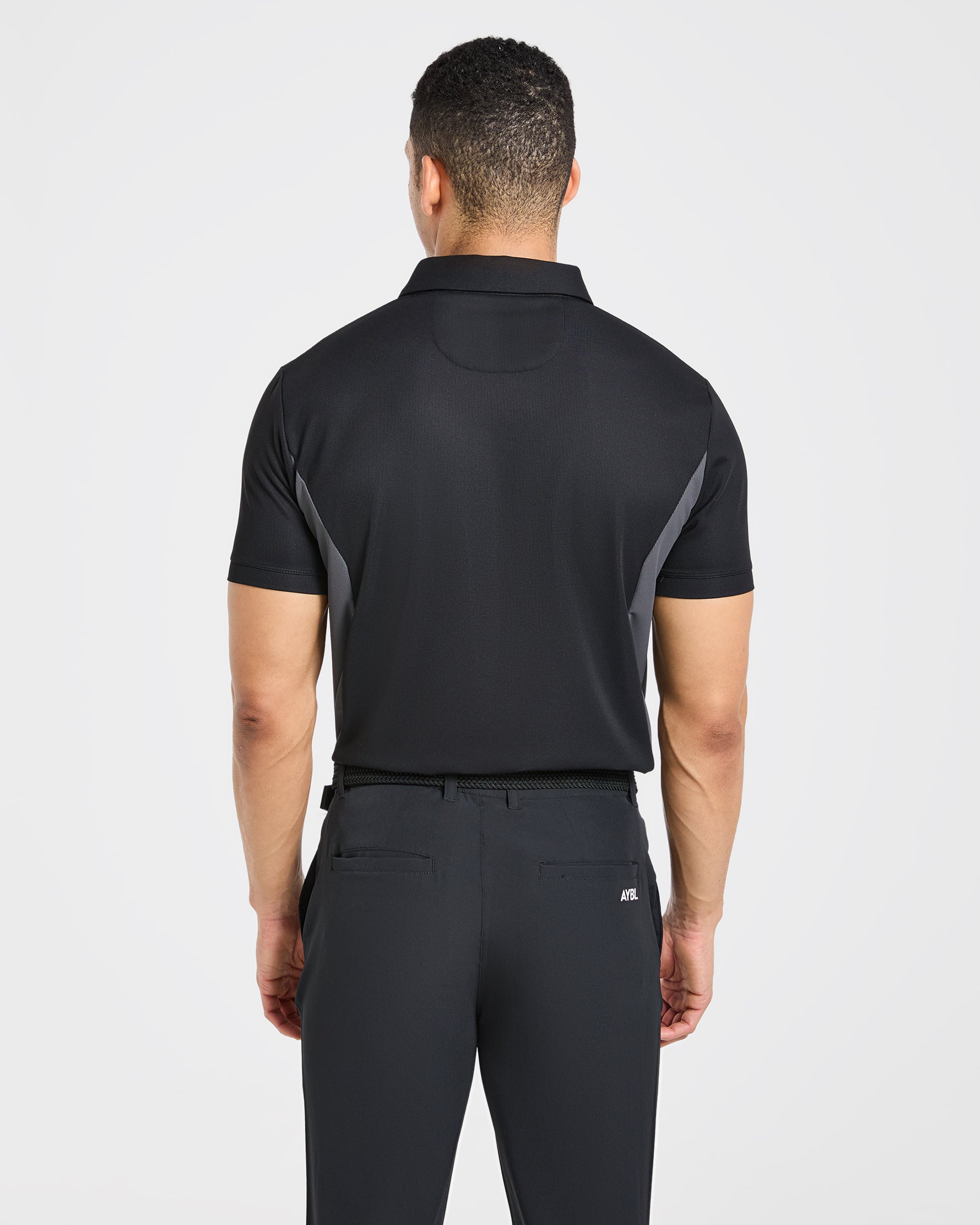 Edge Polo - Schwarz/Charcoal