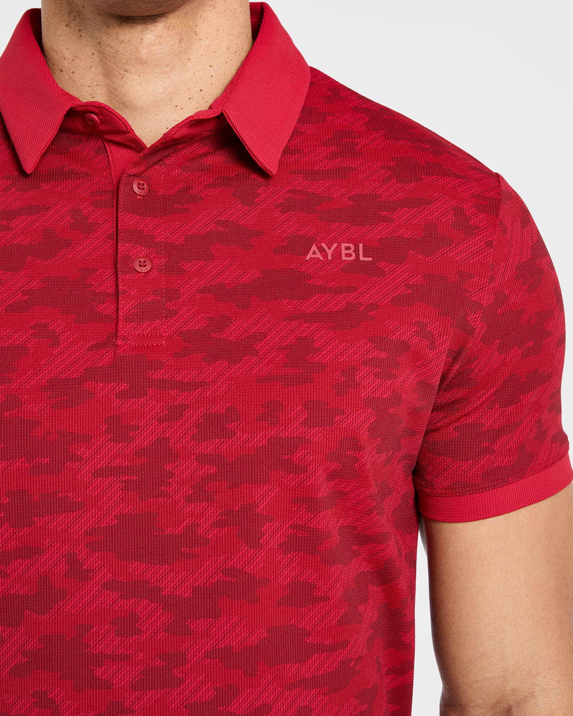 Precision Camo Polo - Muted Rot