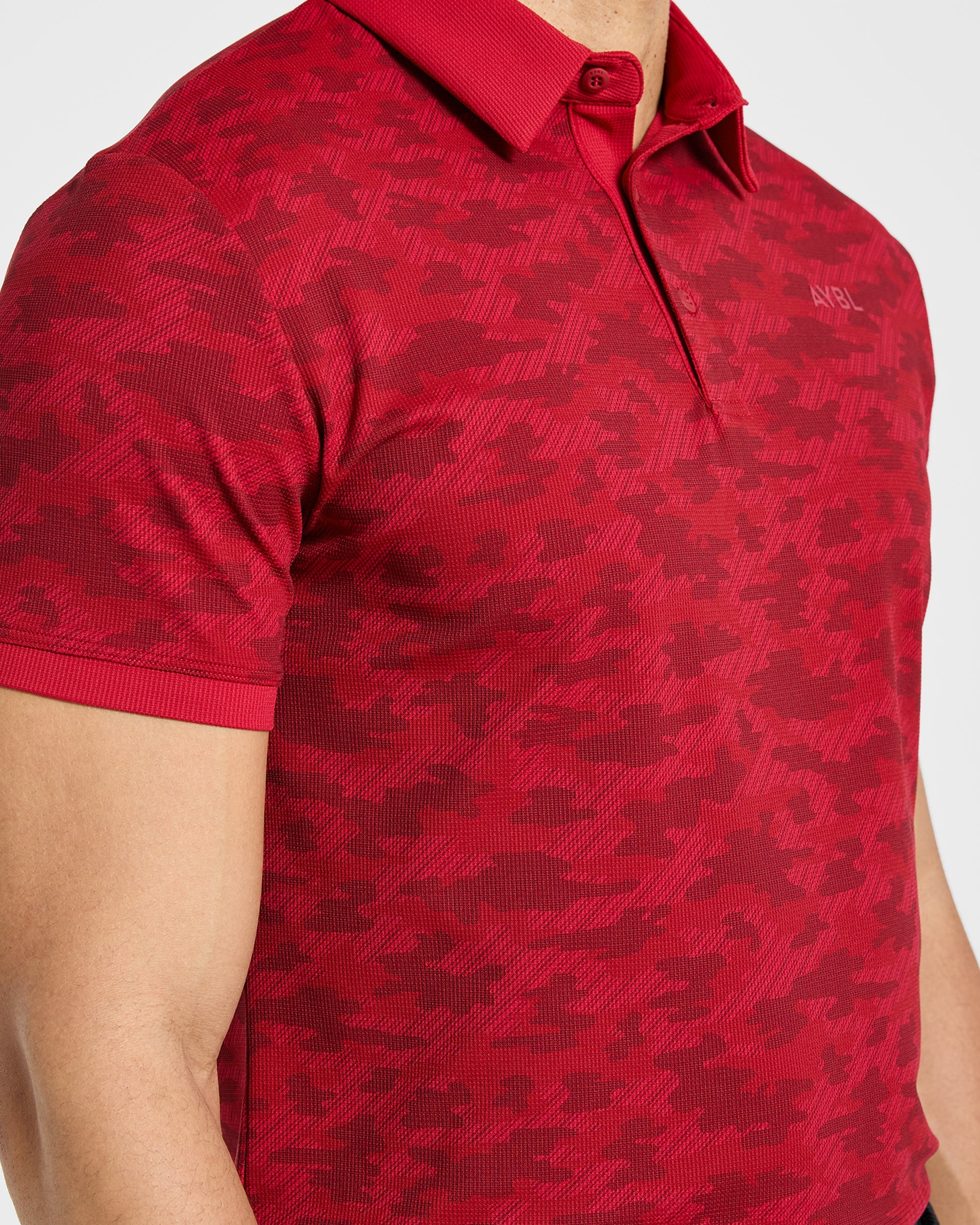 Precision Camo Polo - Muted Rot