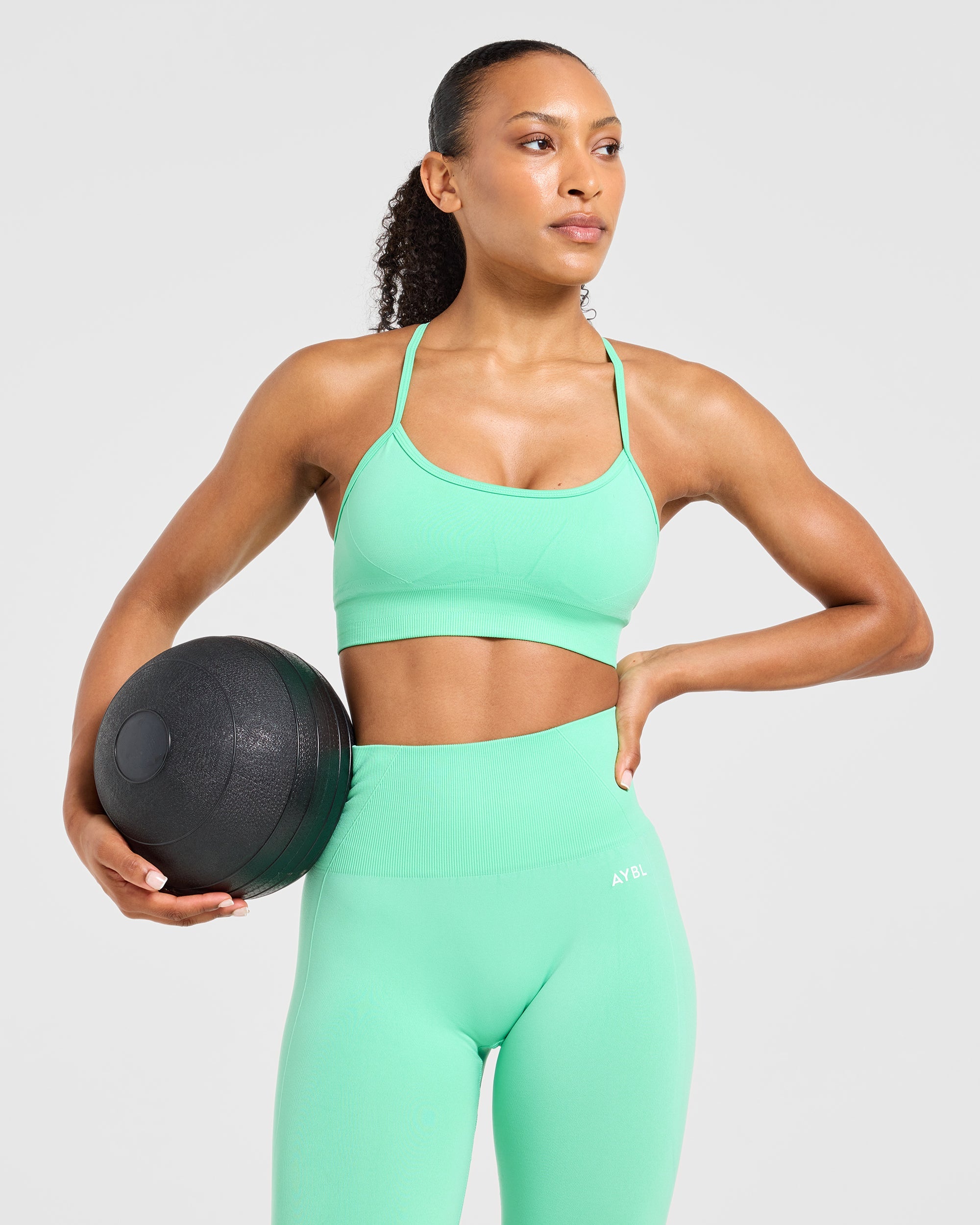 Empower Seamless Sports Bra - Spring Grün