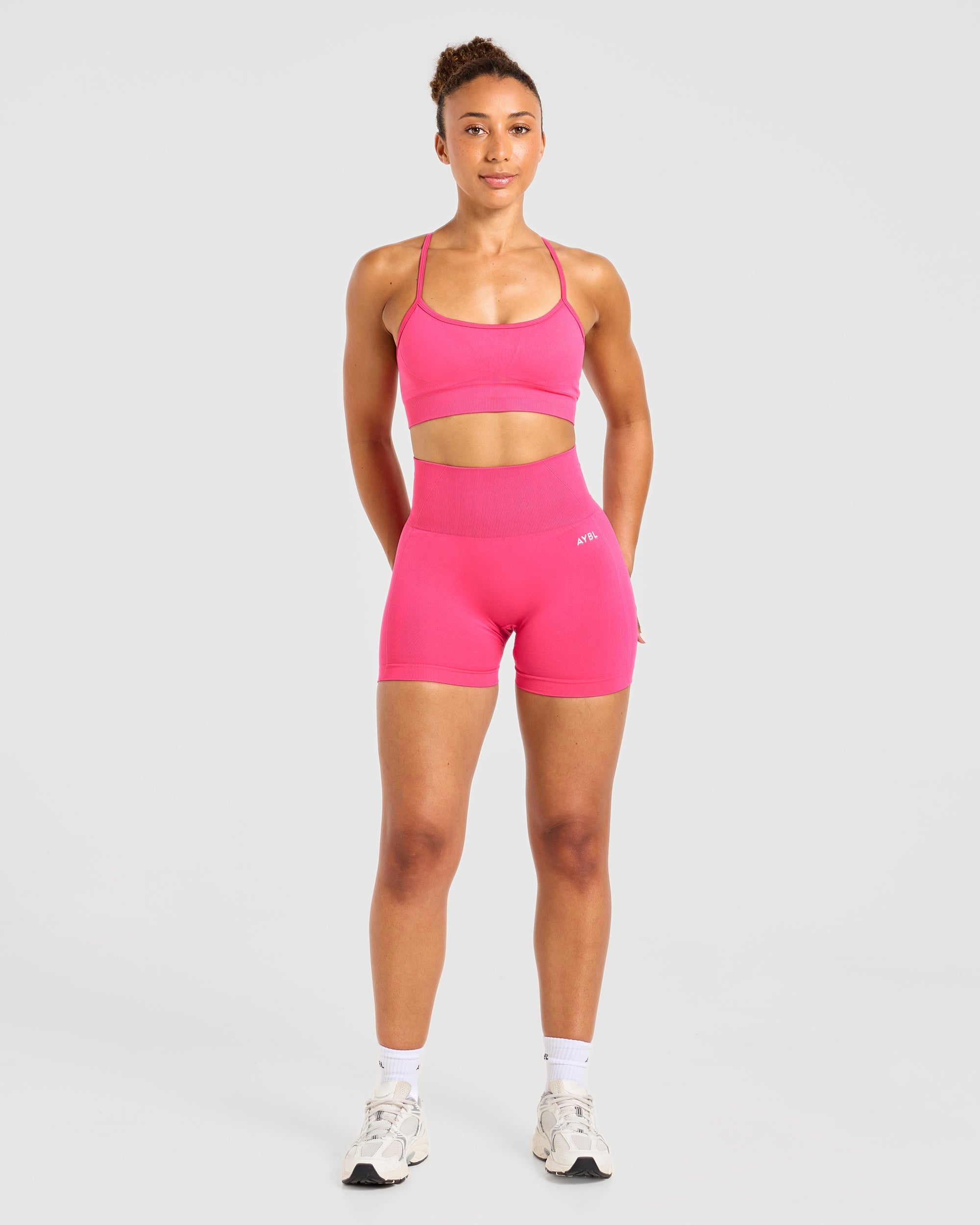 Empower Seamless Sports Bra - Raspberry Sorbet