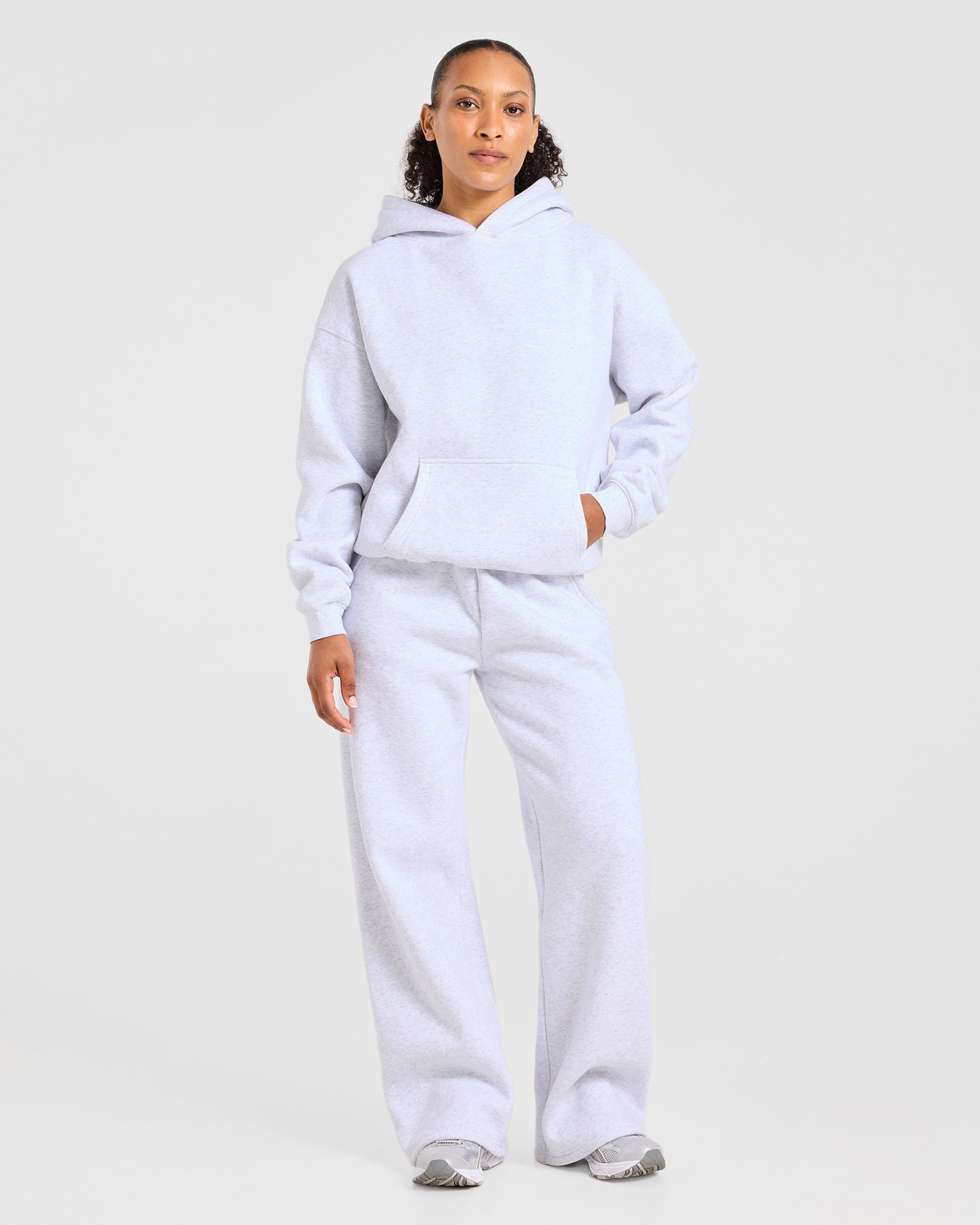 AYBL Sports 18 Oversized Hoodie - Heather Grau