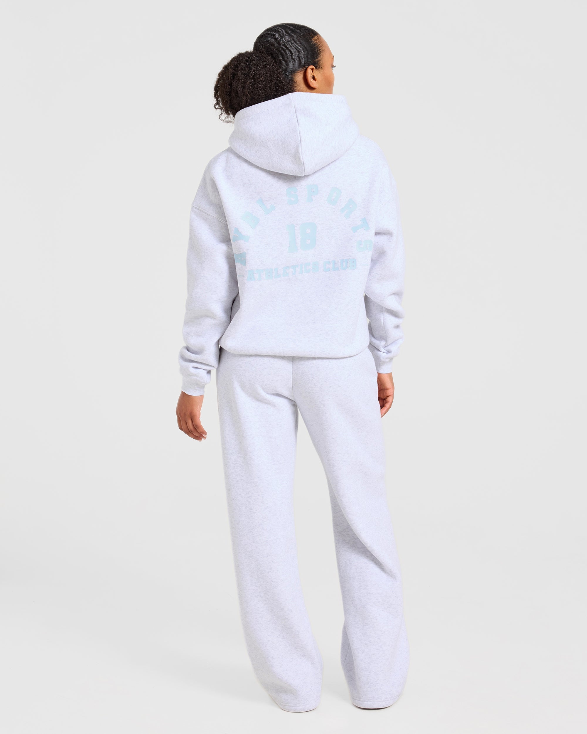 AYBL Sports 18 Oversized Hoodie - Heather Grau