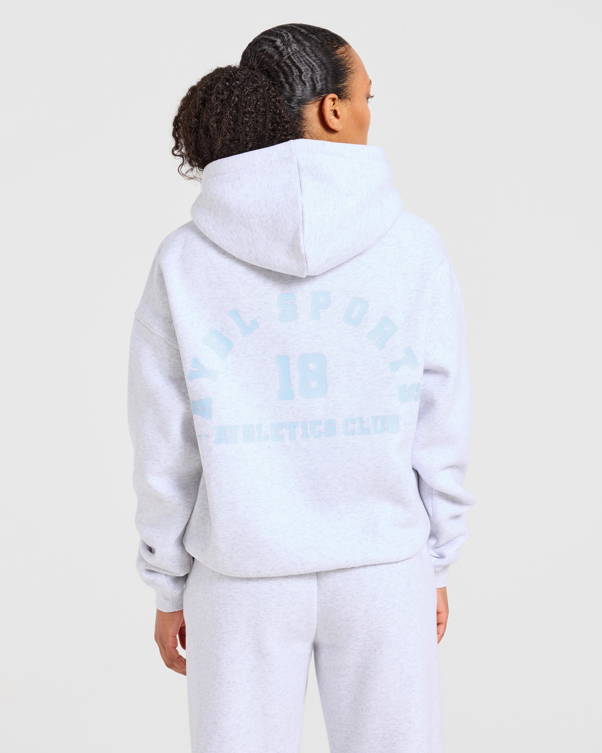 AYBL Sports 18 Oversized Hoodie - Heather Grau