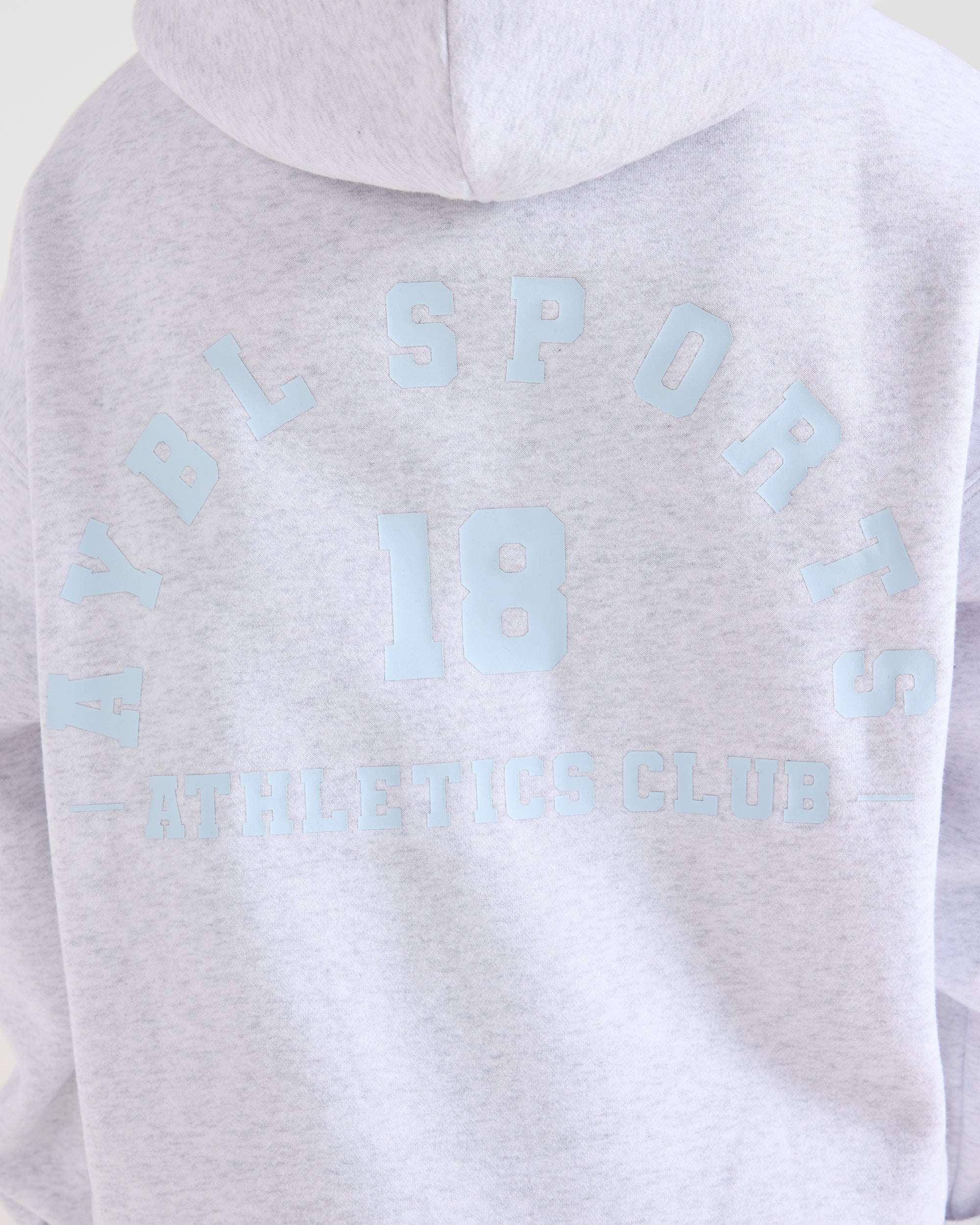 AYBL Sports 18 Oversized Hoodie - Heather Grau