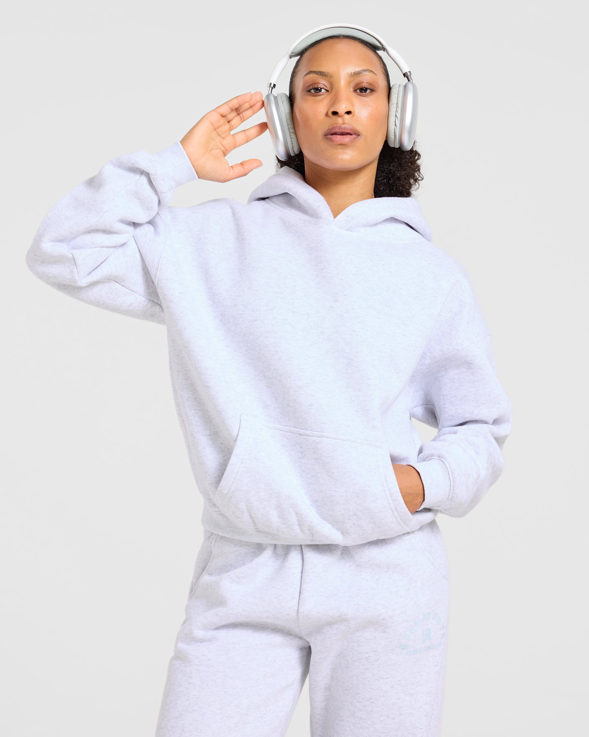 AYBL Sports 18 Oversized Hoodie - Heather Grau