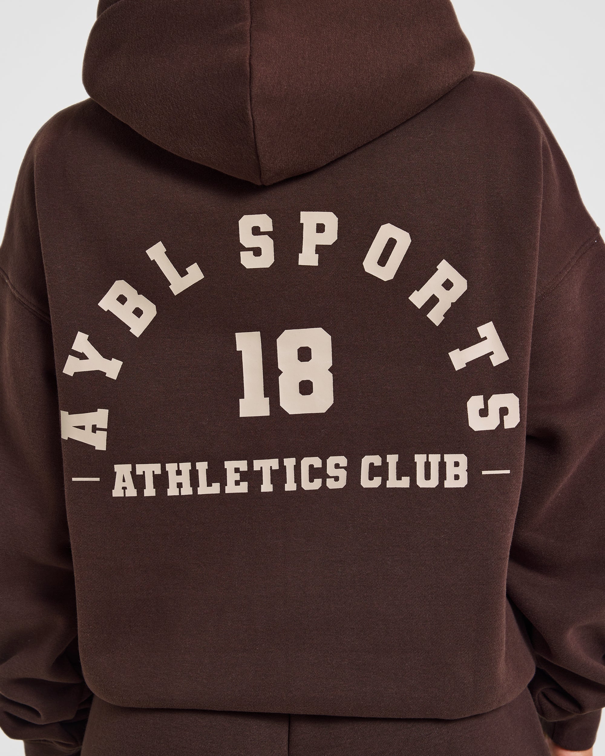 AYBL Sports 18 Oversized Hoodie - Cocoa Braun