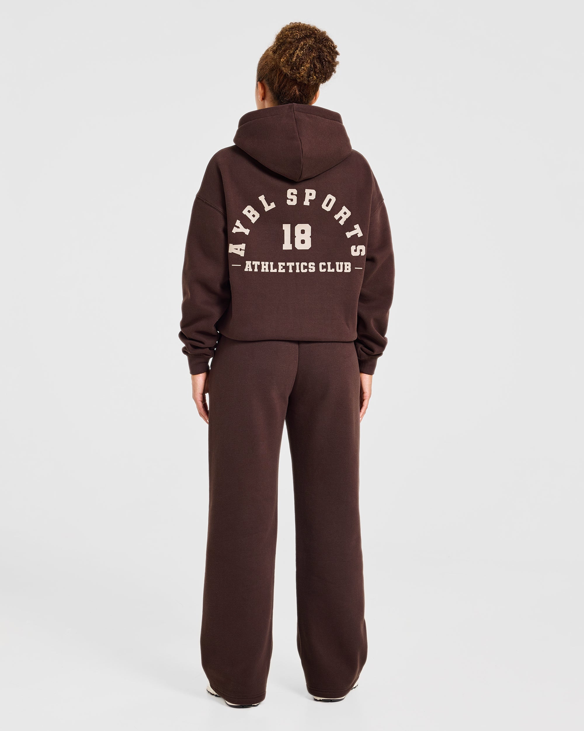 AYBL Sports 18 Oversized Hoodie - Cocoa Braun