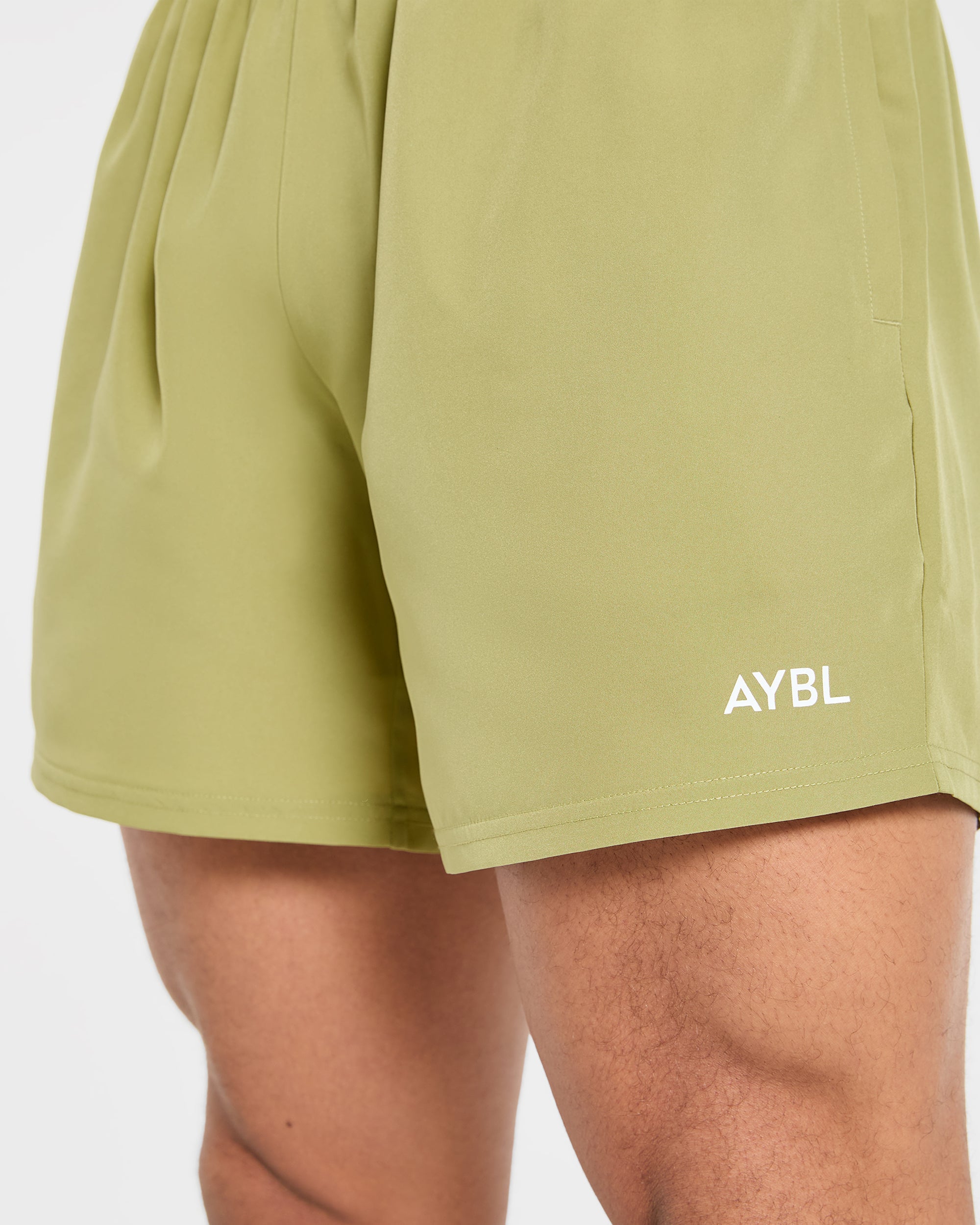 Core 5" Shorts - Citrus Olive