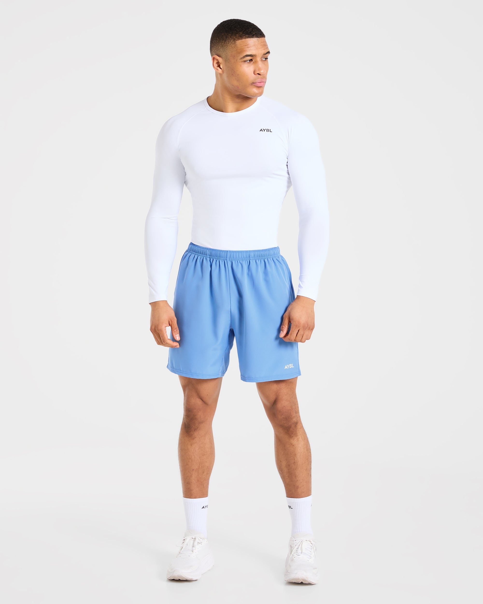 Core 7" Shorts  - Muted Blau