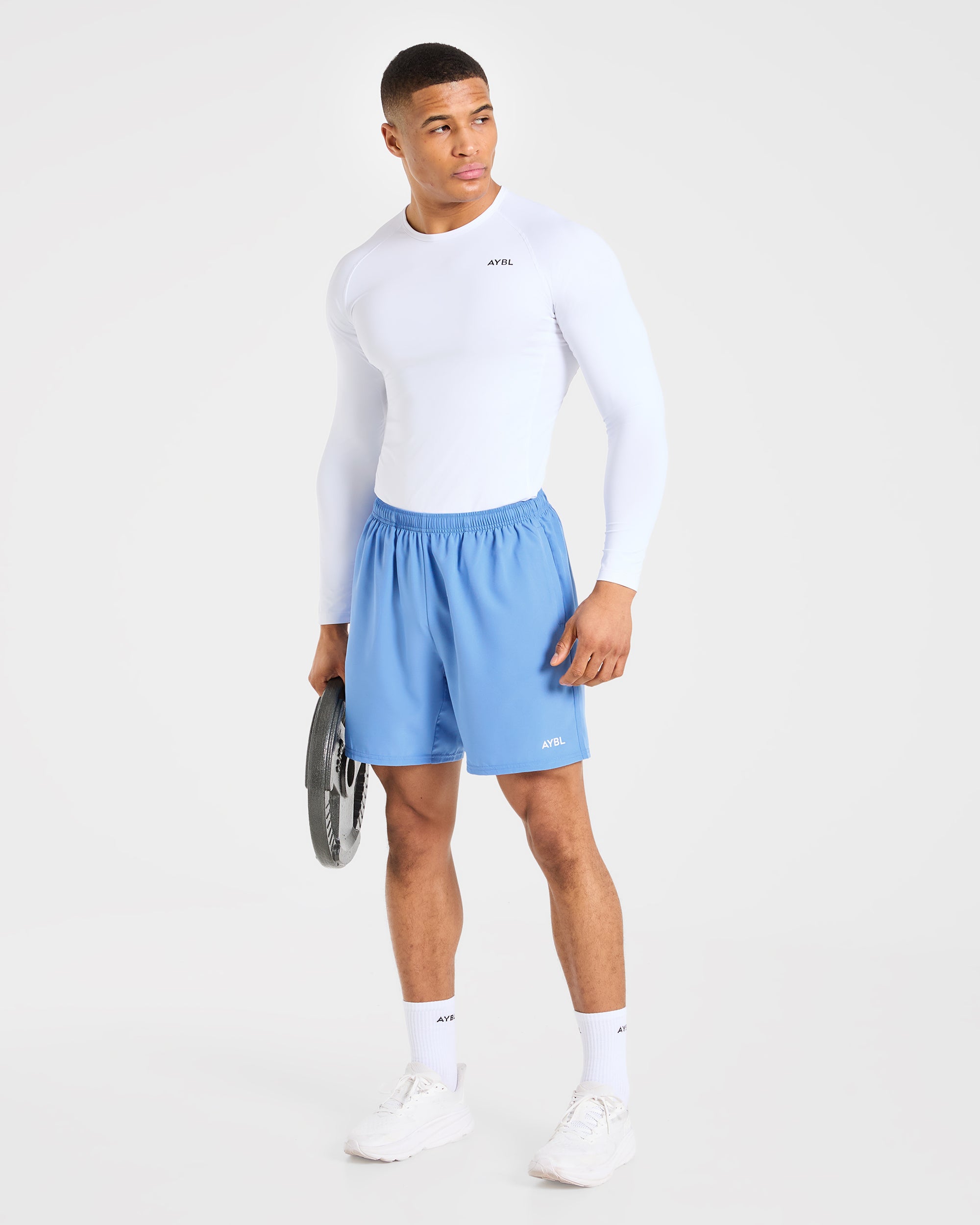 Core 7" Shorts  - Muted Blau