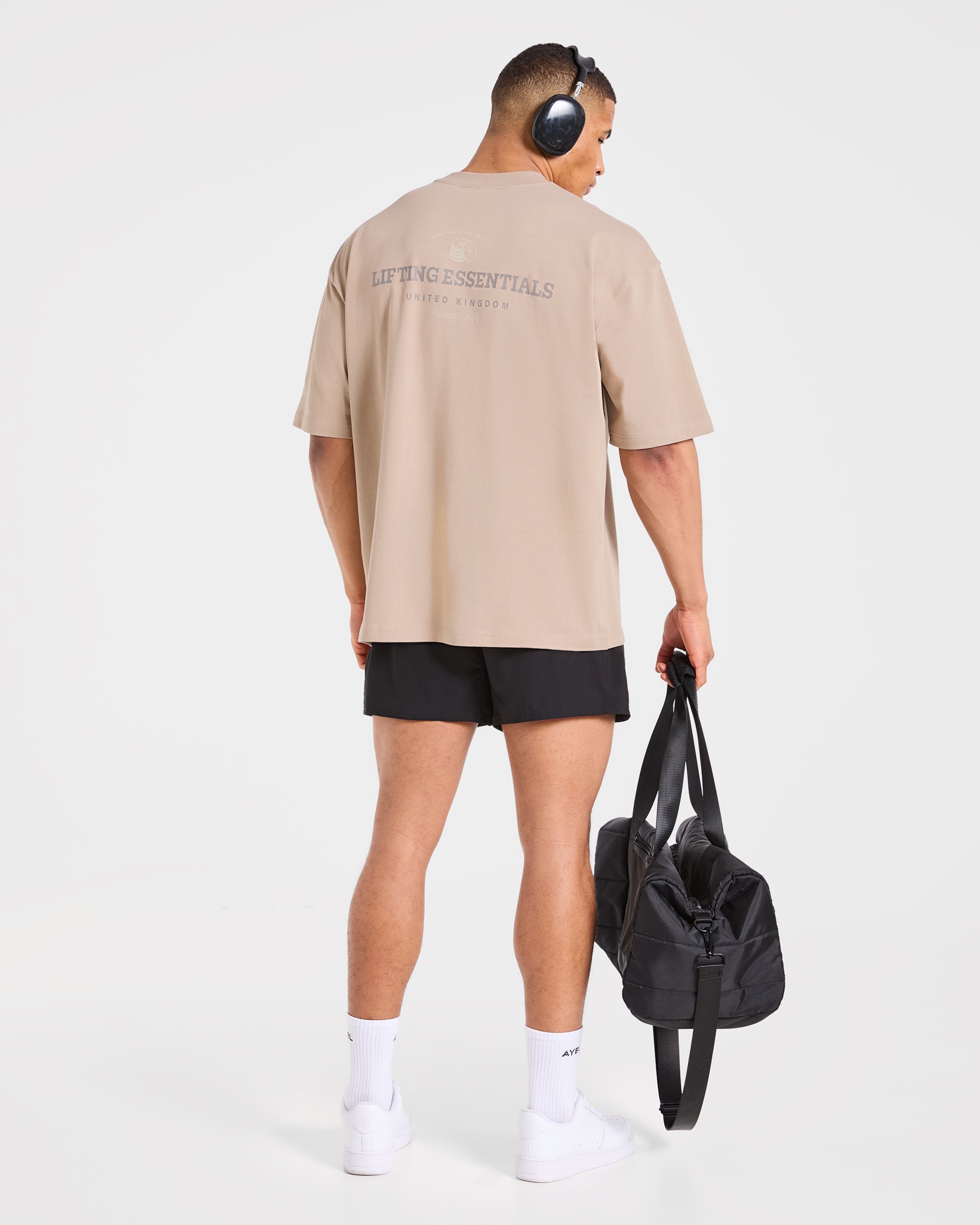Apex Lifting Essentials Oversized T Shirt - Deep Fog